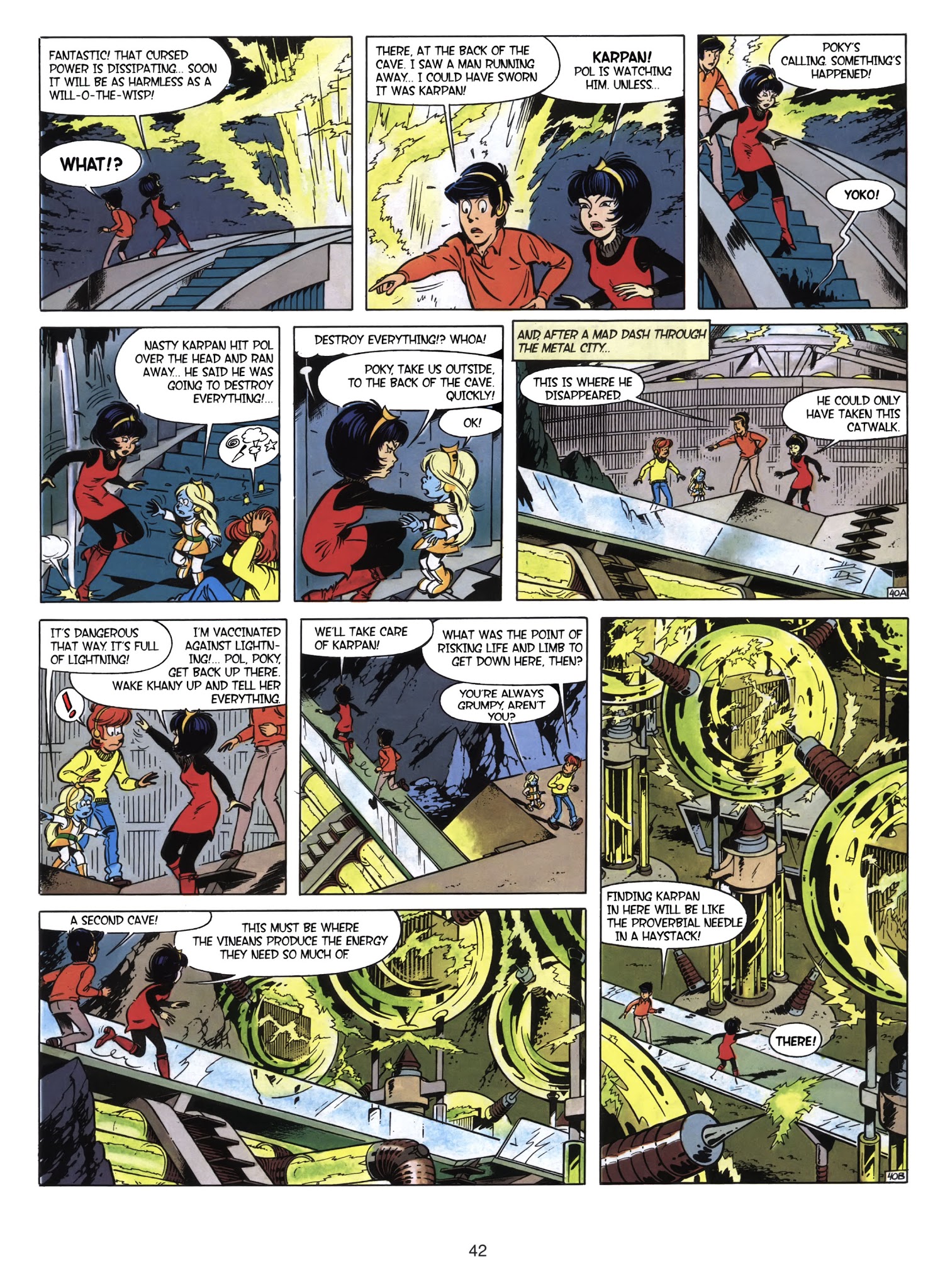 Read online Yoko Tsuno comic -  Issue #7 - 44