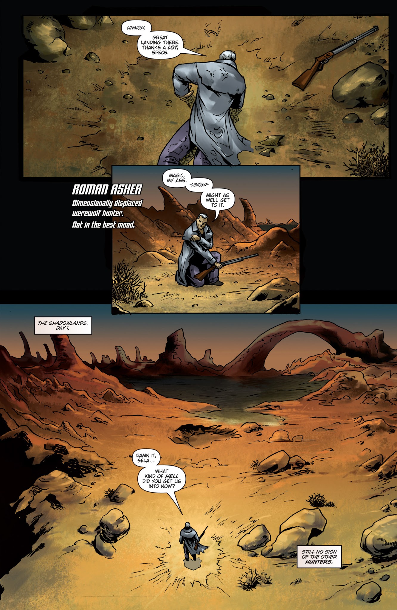 Read online Grimm Fairy Tales presents Hunters: The Shadowlands comic -  Issue # TPB - 7