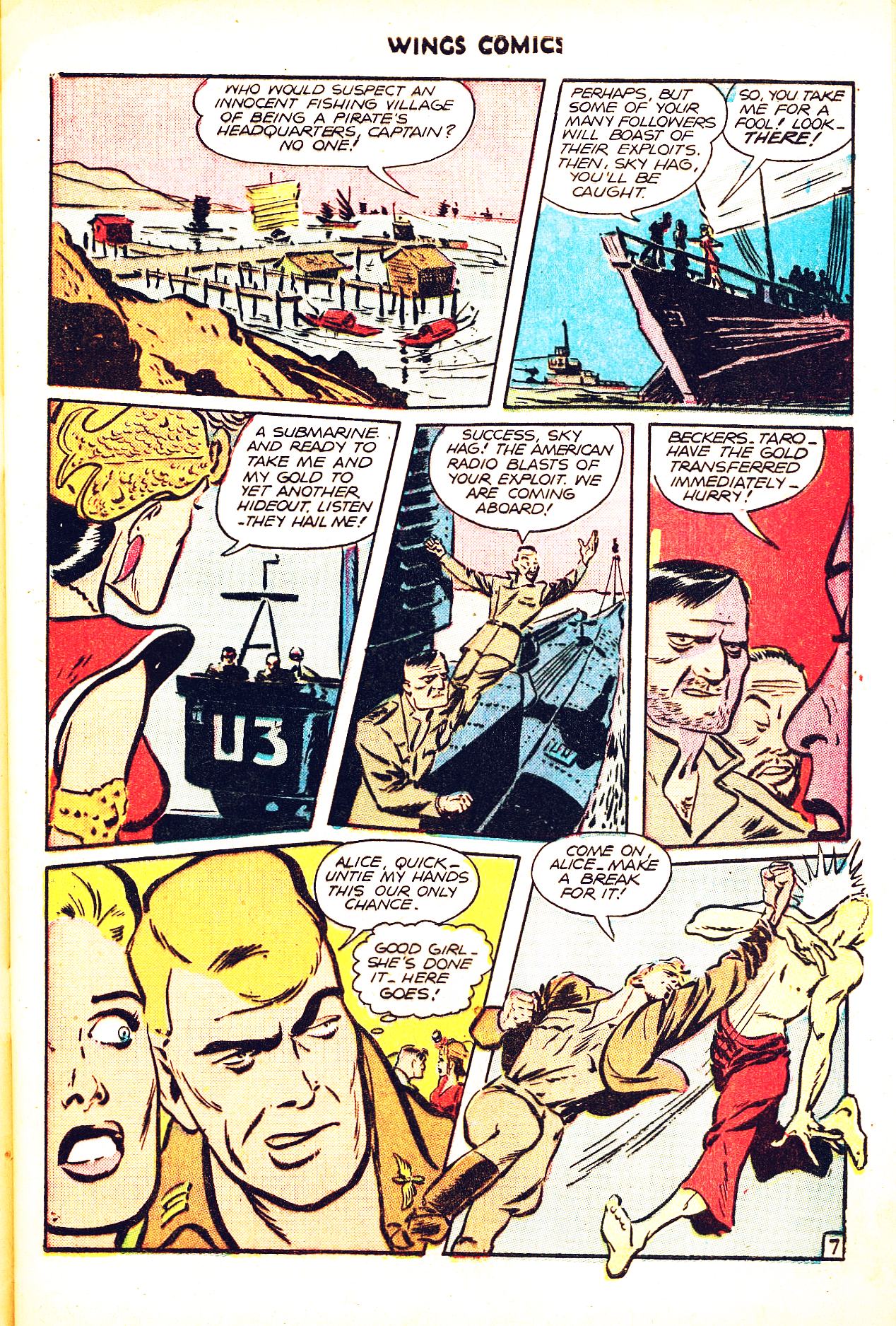 Read online Wings Comics comic -  Issue #75 - 9