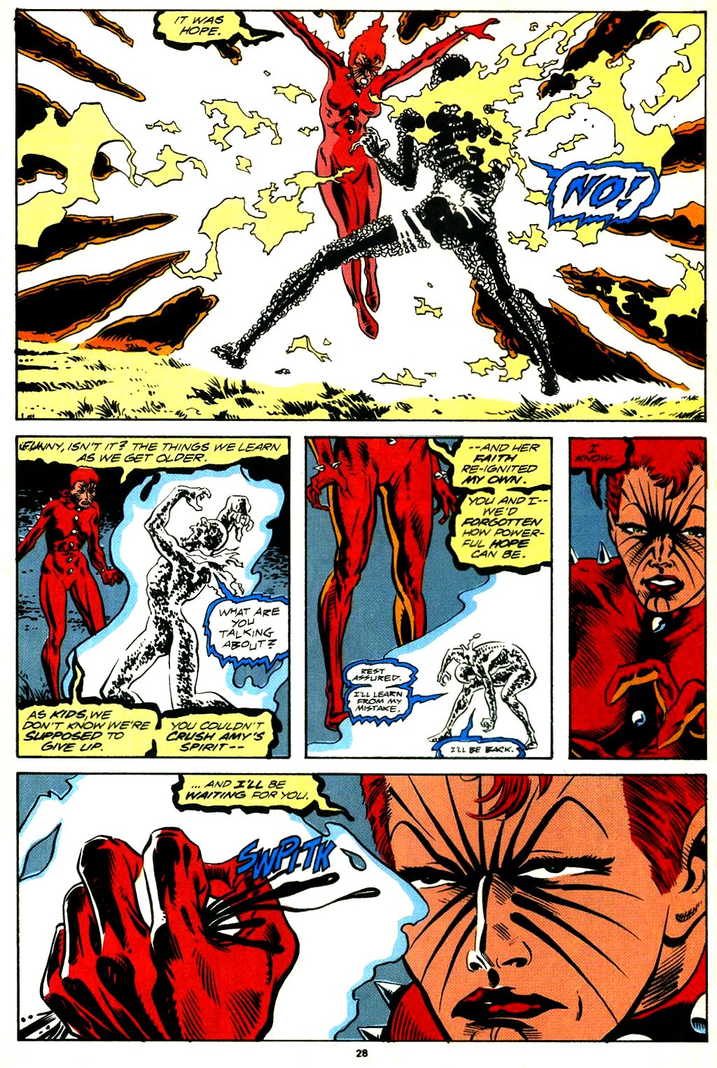 Read online Excalibur (1988) comic -  Issue #35 - 22