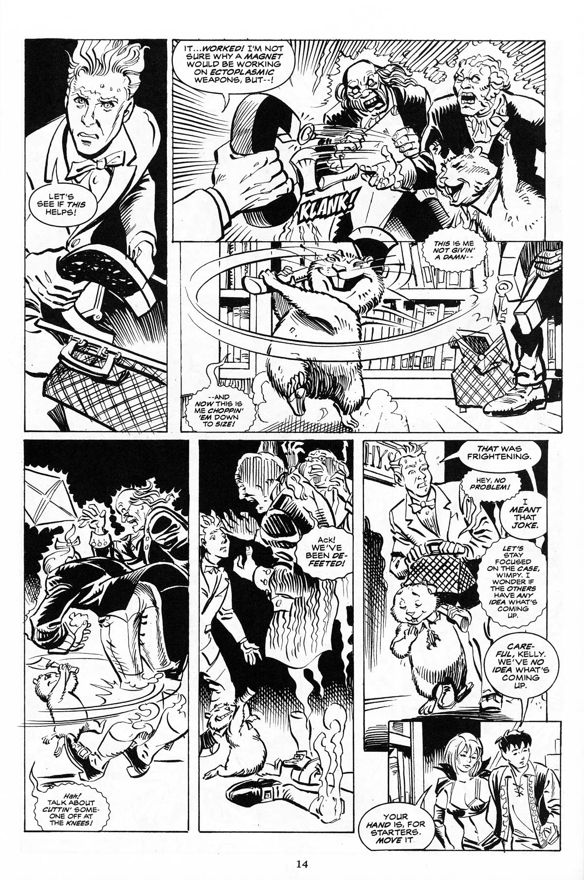 Read online Soulsearchers and Company comic -  Issue #59 - 16