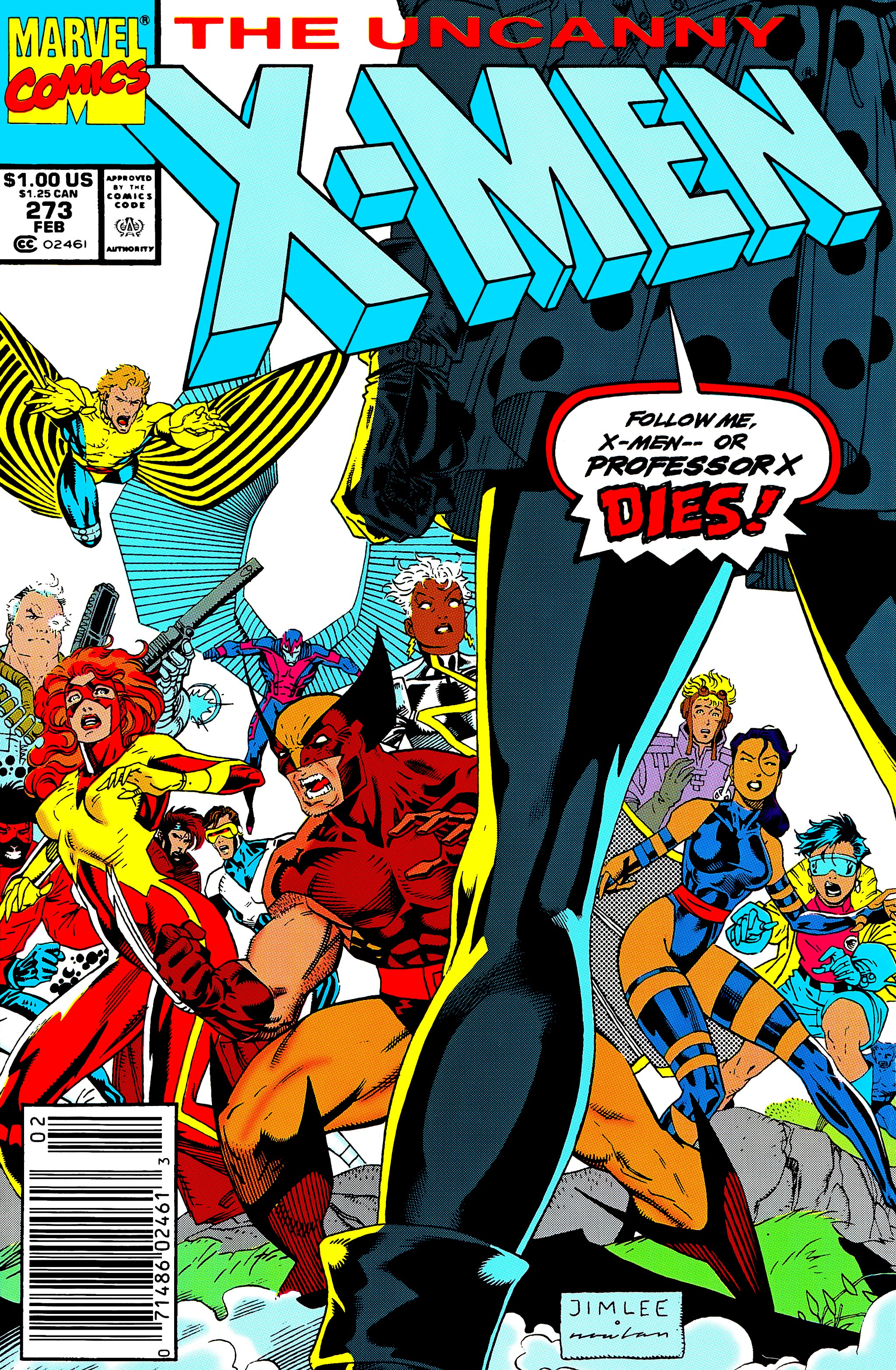 Read online Uncanny X-Men (1963) comic -  Issue #273 - 1
