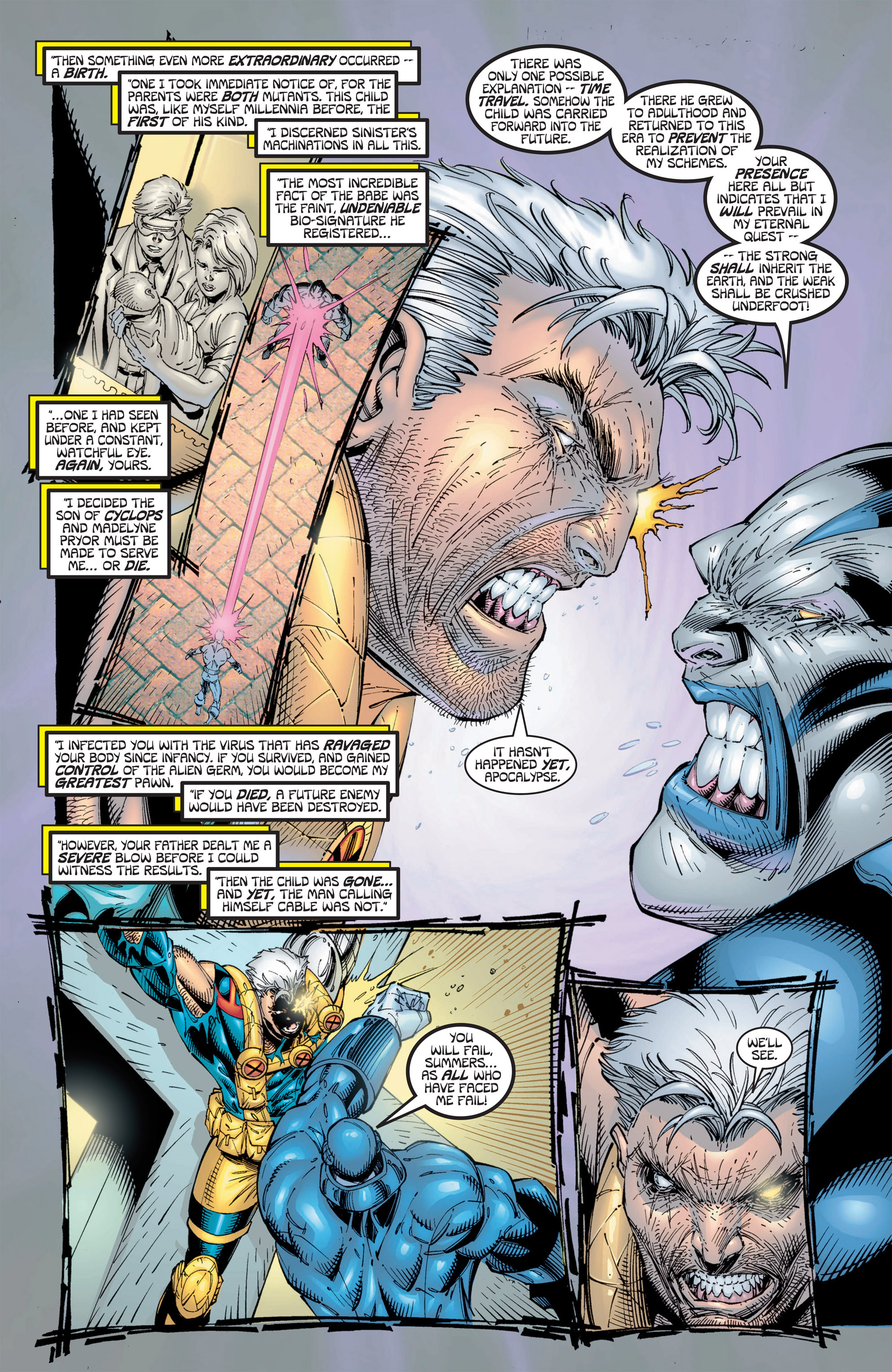 Read online X-Men vs. Apocalypse comic -  Issue # TPB 1 - 112