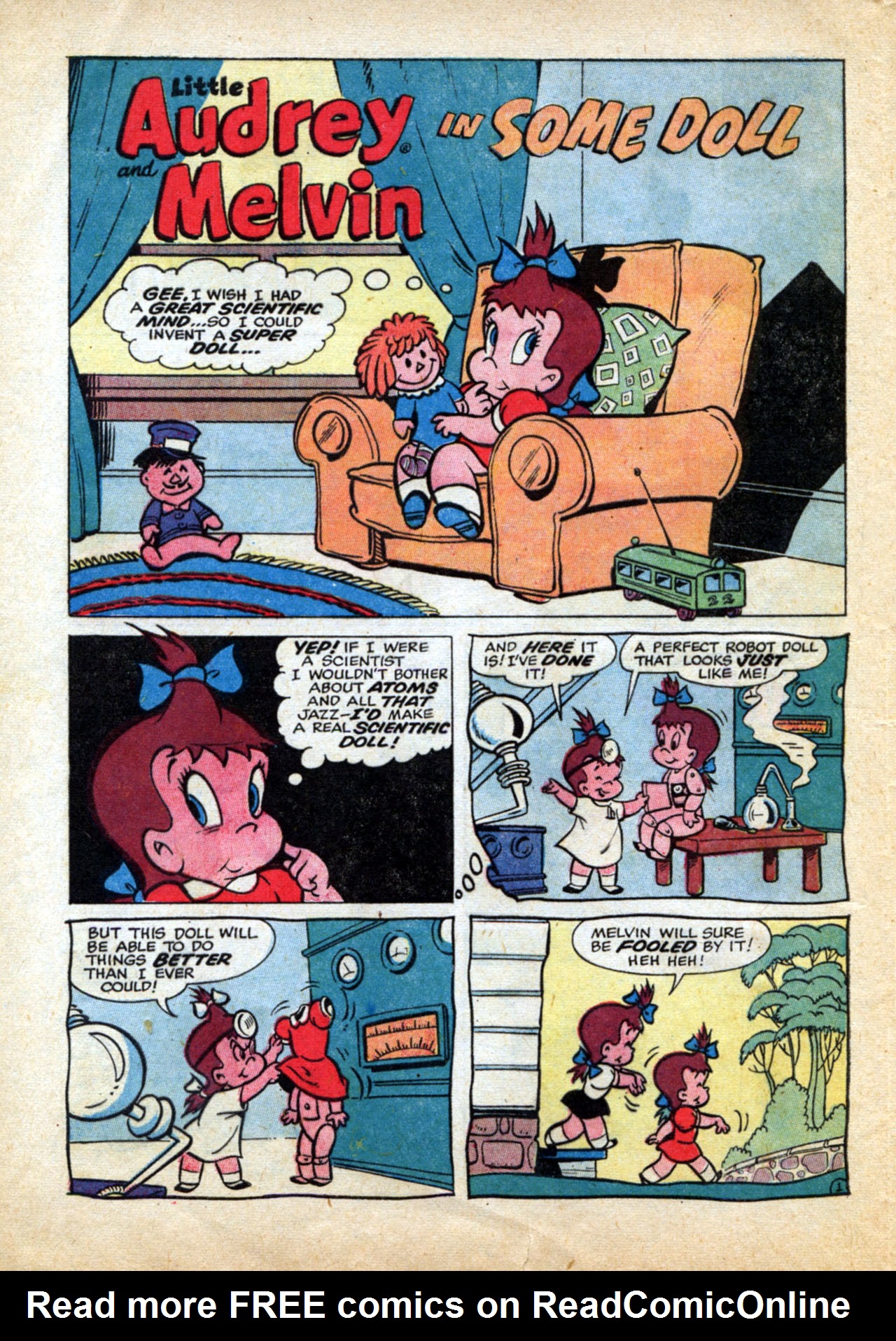 Read online Little Audrey And Melvin comic -  Issue #3 - 12
