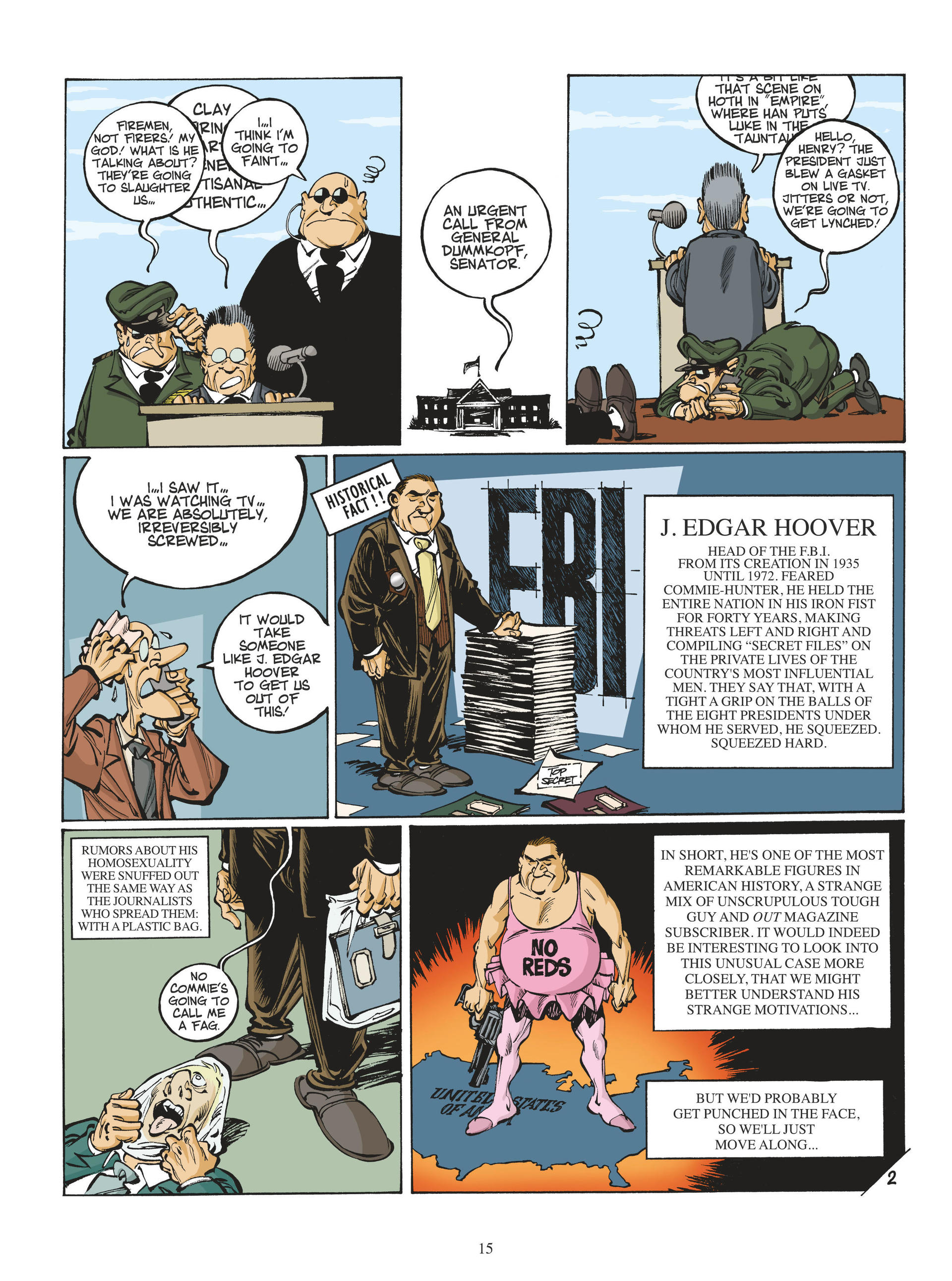 Read online Mister President comic -  Issue #1 - 15