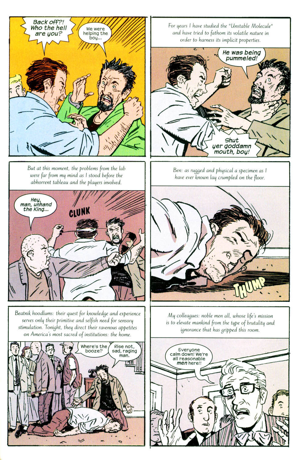 Read online Startling Stories: Fantastic Four - Unstable Molecules comic -  Issue #4 - 19