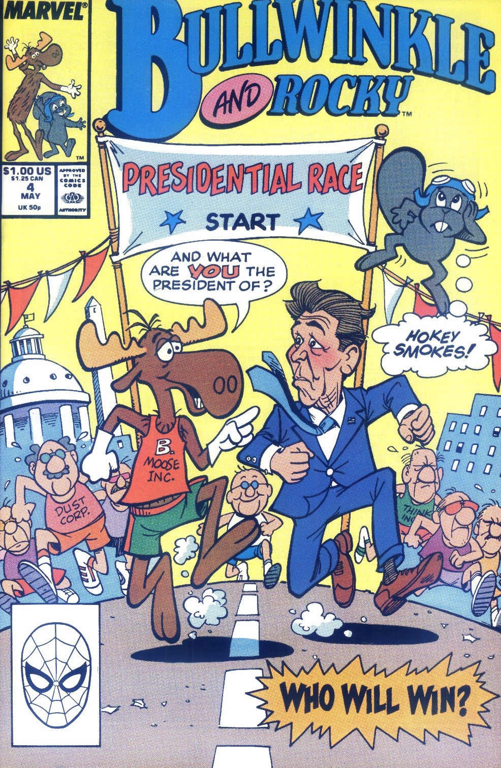 Read online Bullwinkle and Rocky comic -  Issue #4 - 1