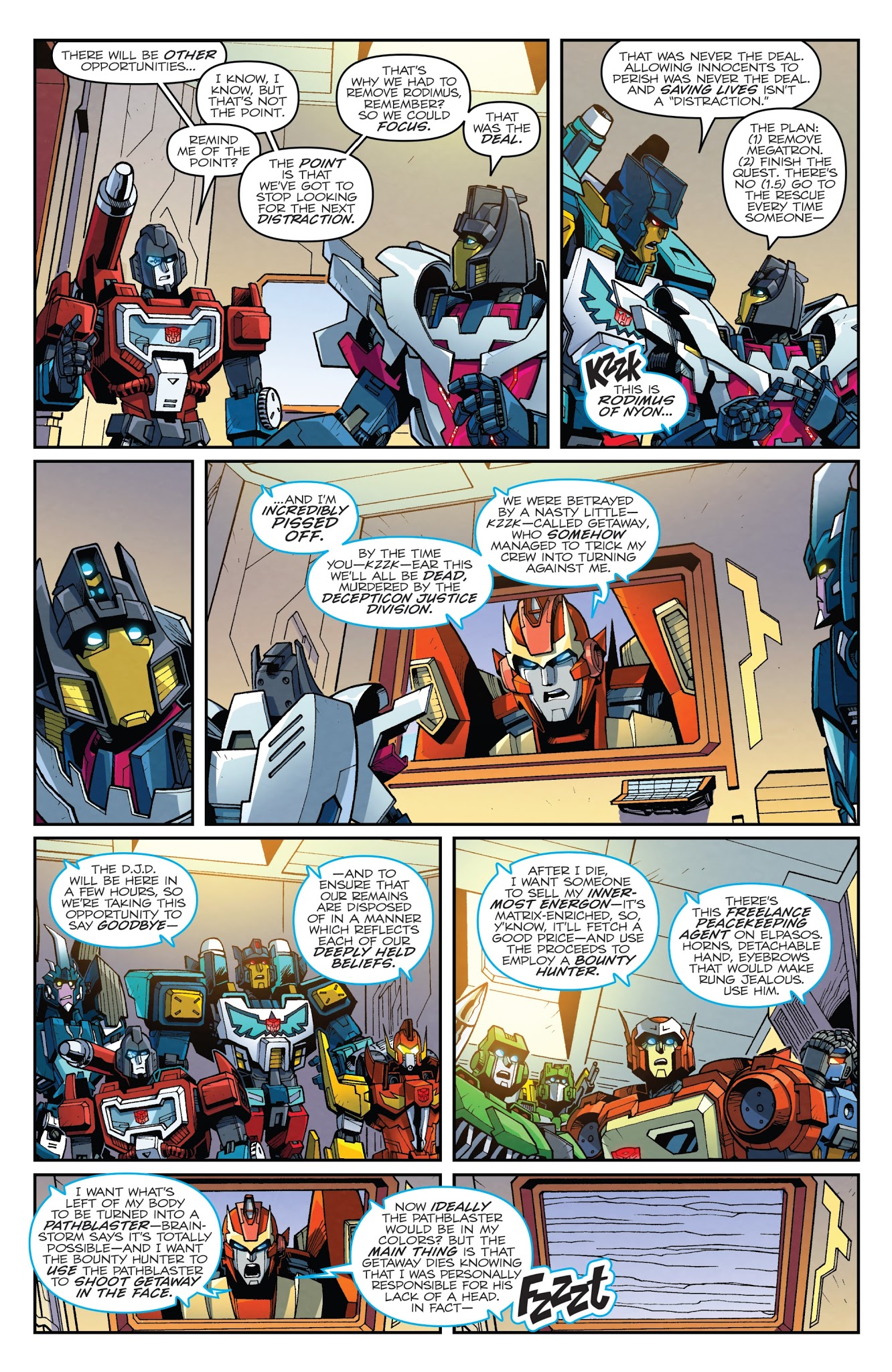 Read online Transformers: Lost Light comic -  Issue #11 - 16