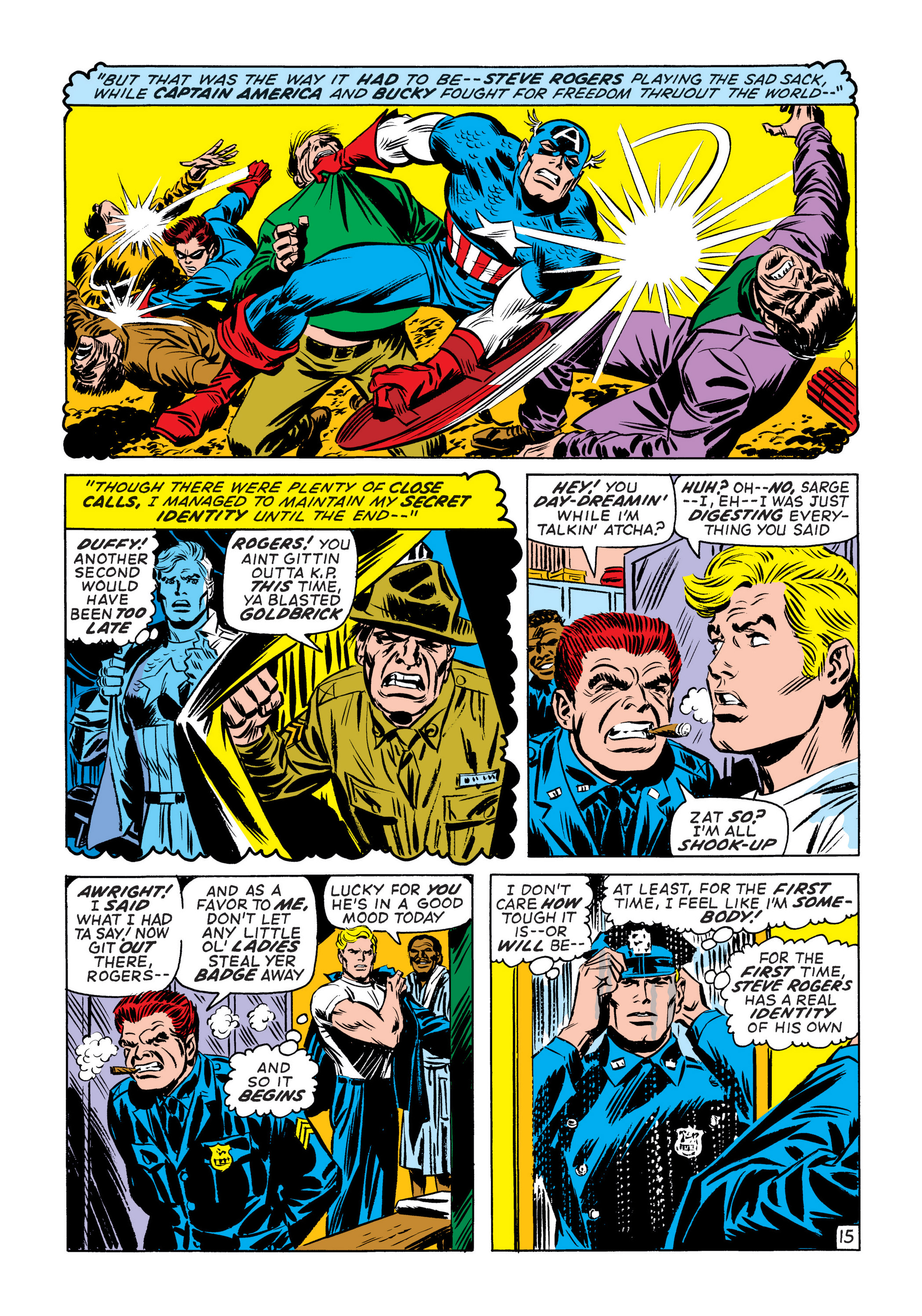 Read online Marvel Masterworks: Captain America comic -  Issue # TPB 6 (Part 1) - 63