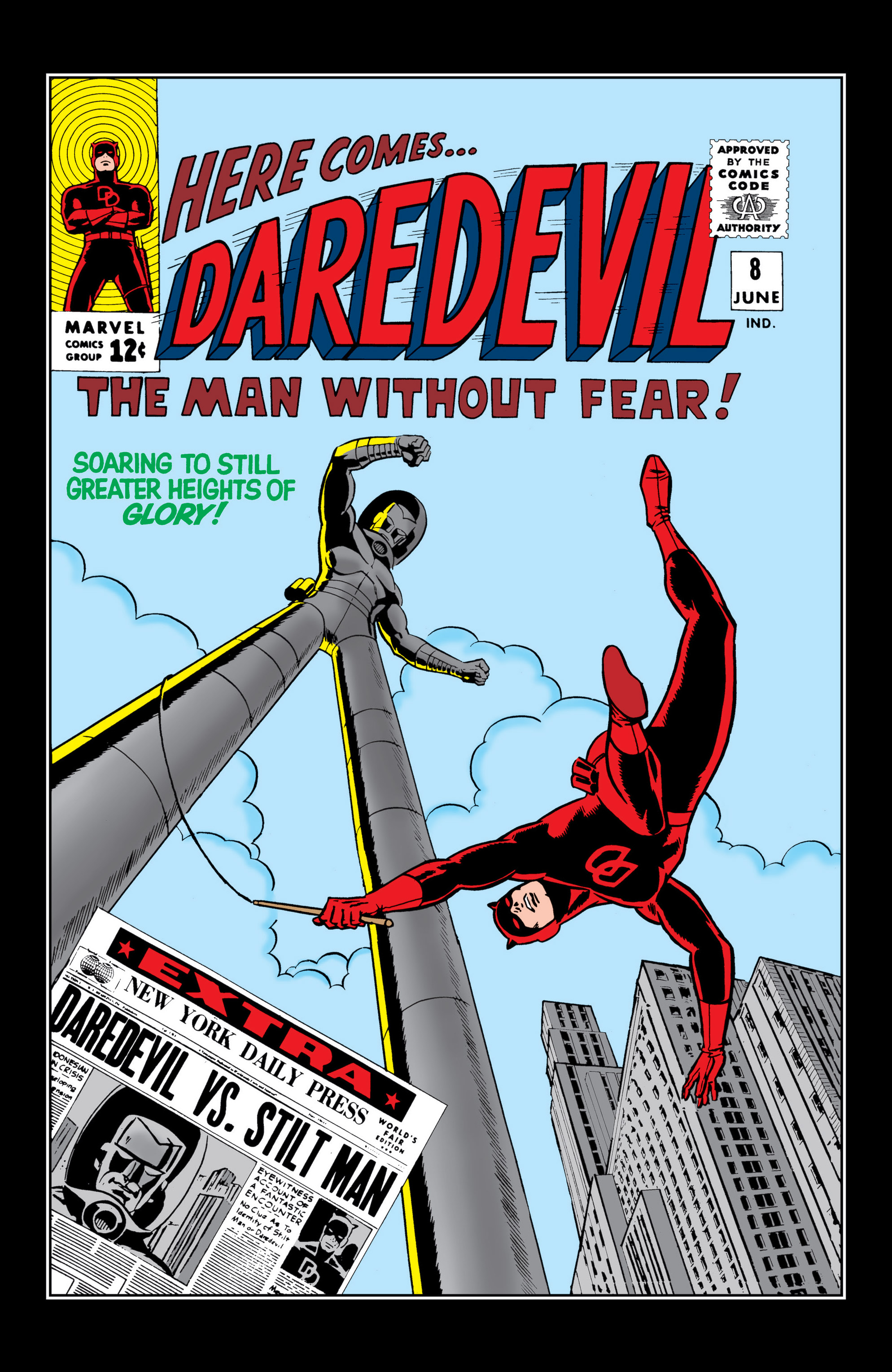 Read online Marvel Masterworks: Daredevil comic -  Issue # TPB 1 (Part 2) - 64