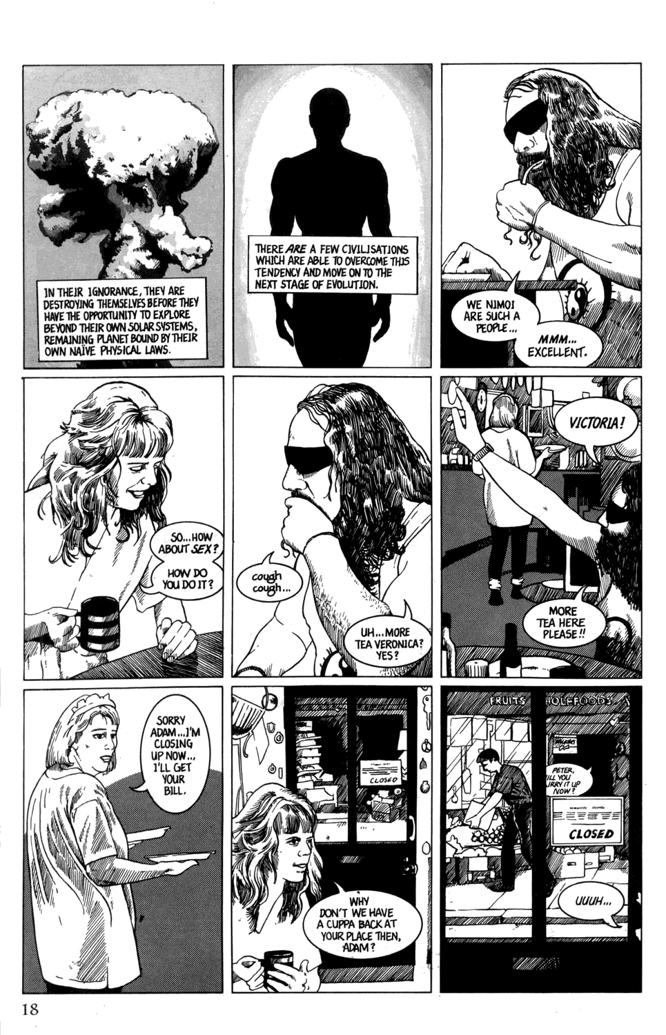 Read online Strangehaven comic -  Issue #3 - 18