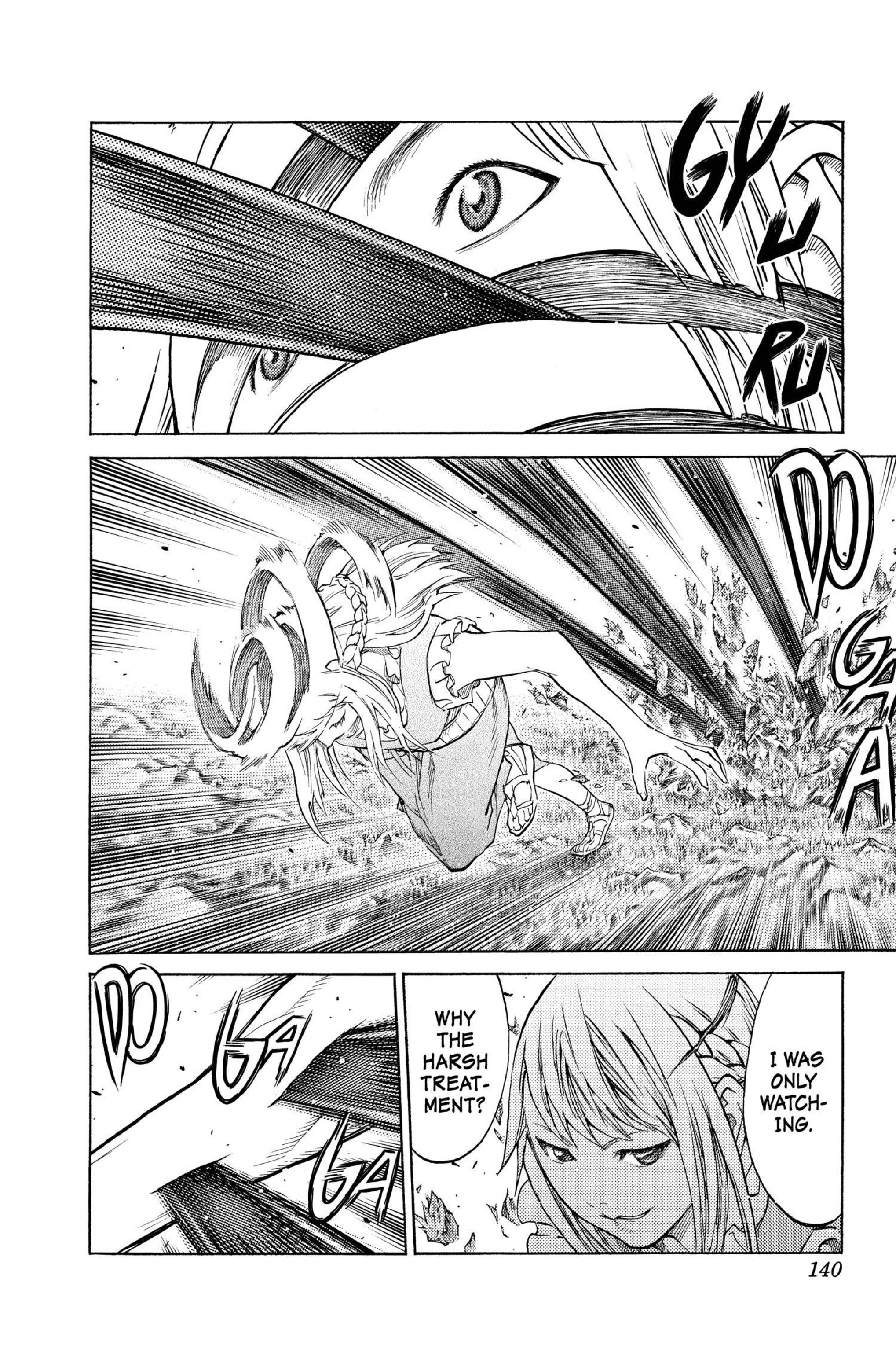 Read online Claymore comic -  Issue #23 - 126