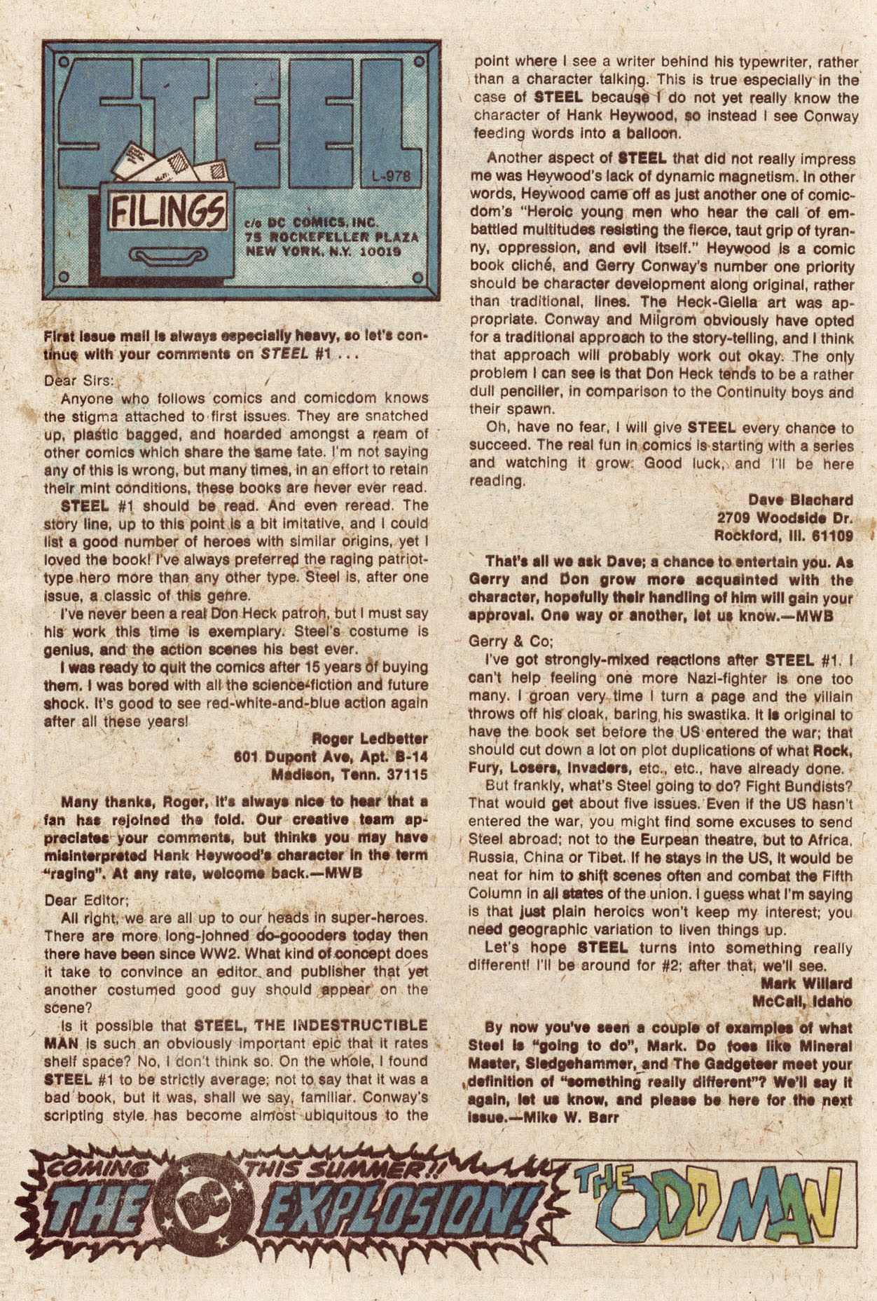 Read online Steel, The Indestructible Man comic -  Issue #4 - 31