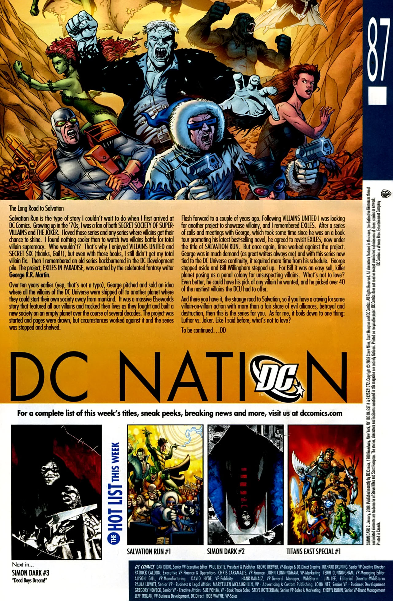 Read online Simon Dark comic -  Issue #2 - 24