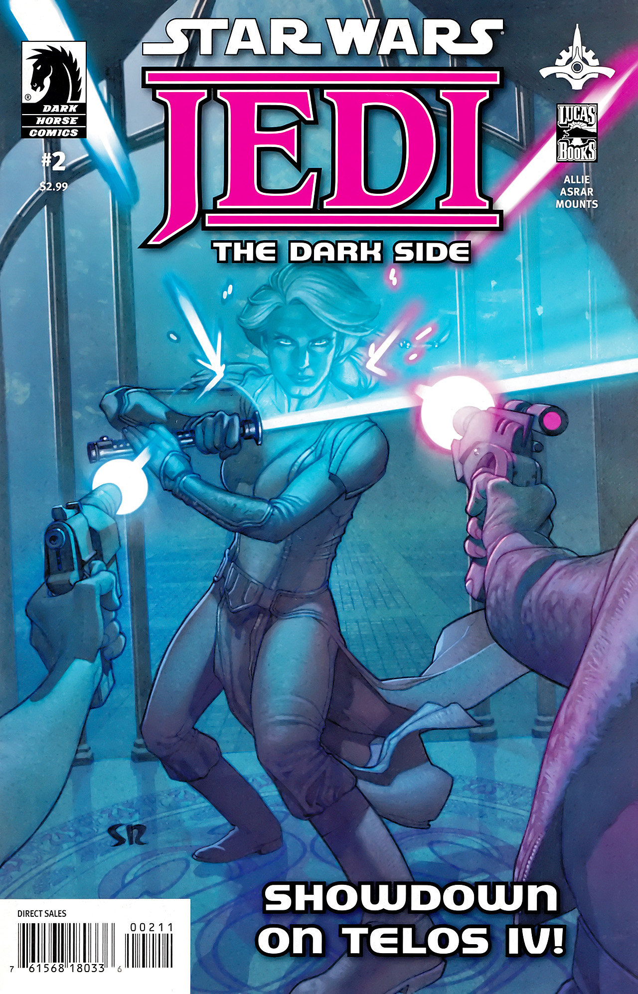 Read online Star Wars: Jedi - The Dark Side comic -  Issue #2 - 1