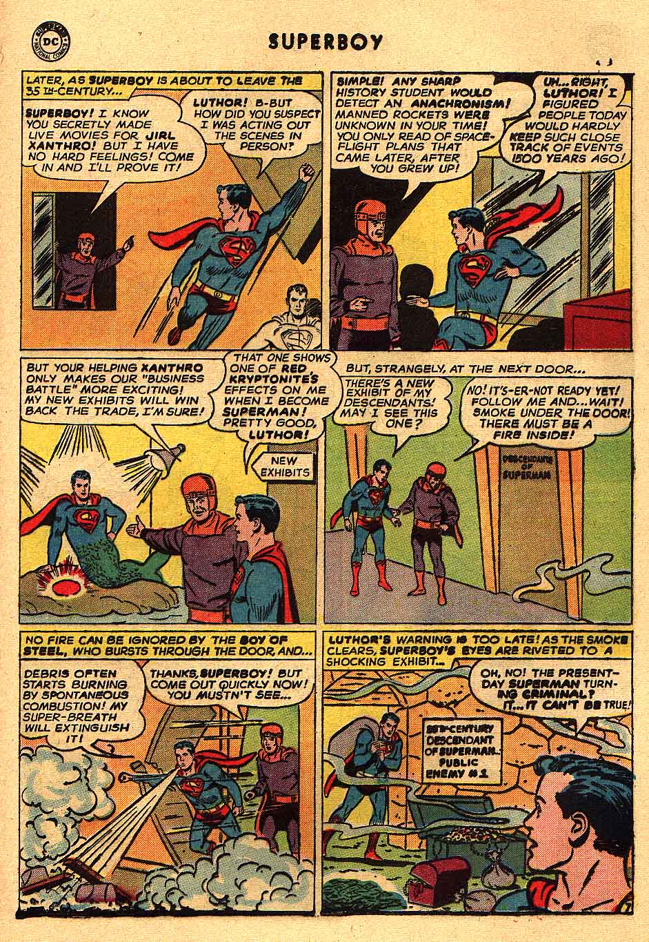 Read online Superboy (1949) comic -  Issue #120 - 8