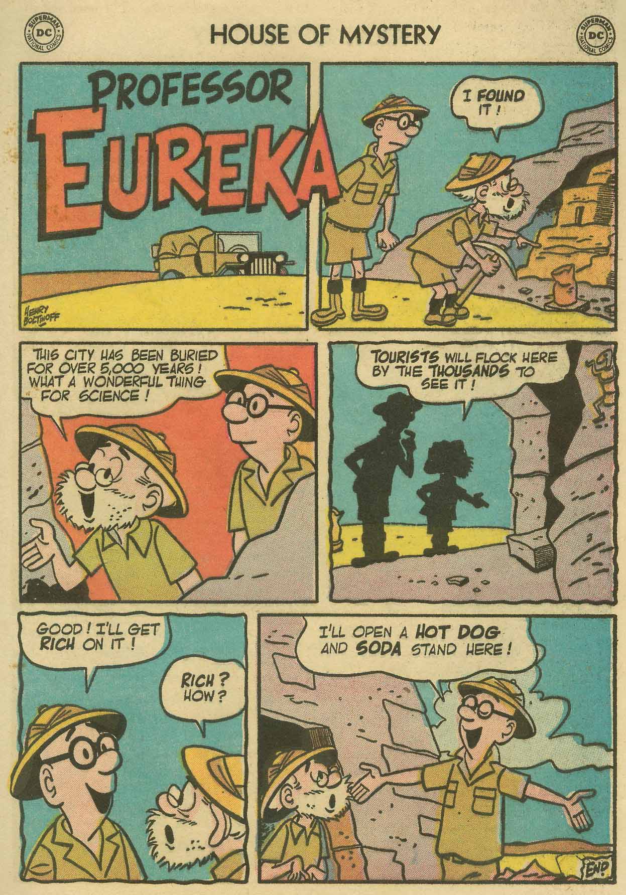 Read online House of Mystery (1951) comic -  Issue #50 - 27