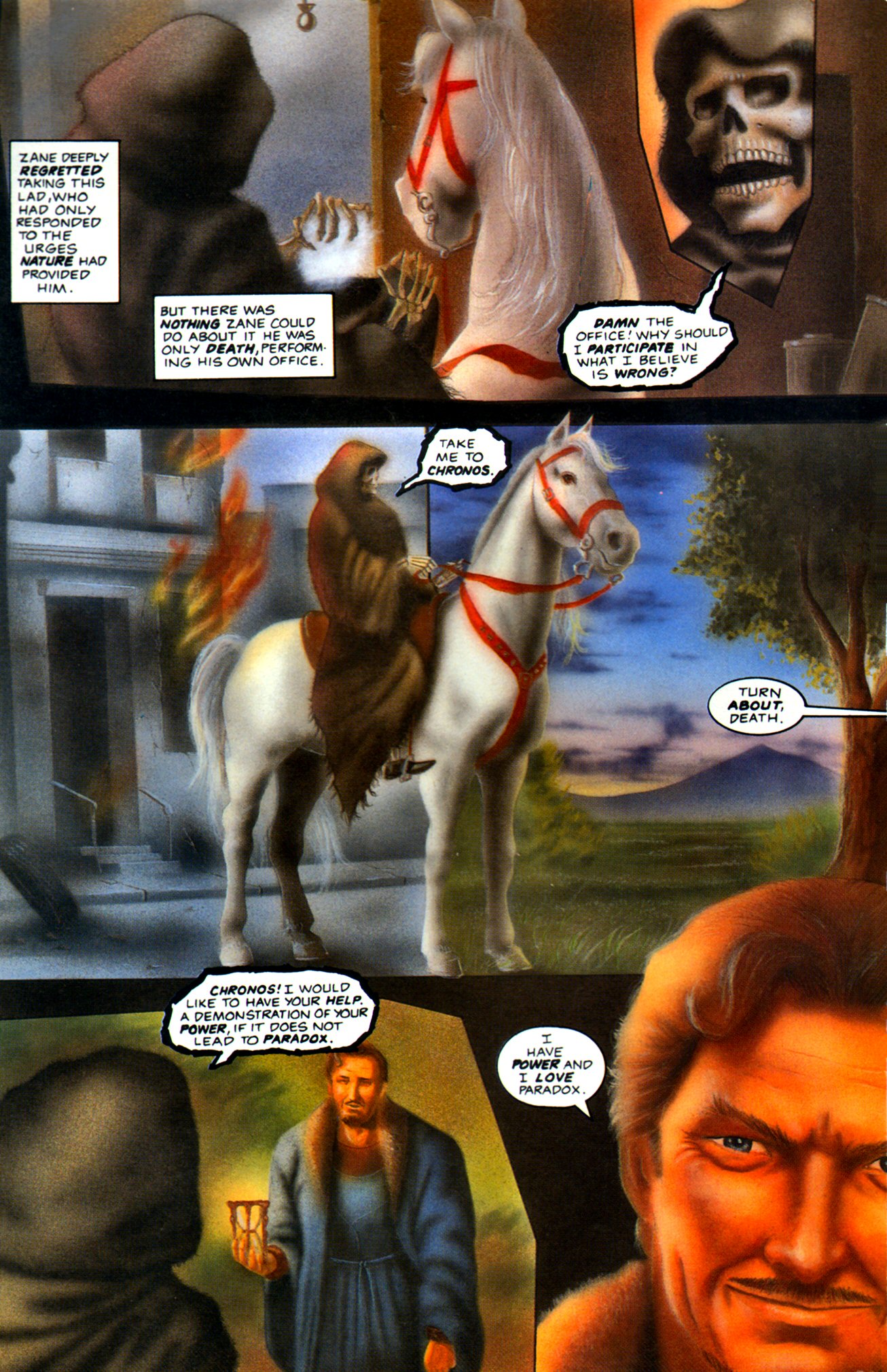 Read online Piers Anthony's Incarnations of Immortality: On A Pale Horse comic -  Issue #5 - 11