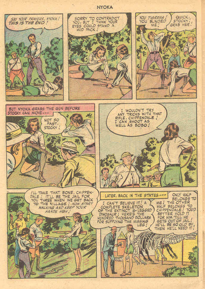 Read online Nyoka the Jungle Girl (1945) comic -  Issue #6 - 48