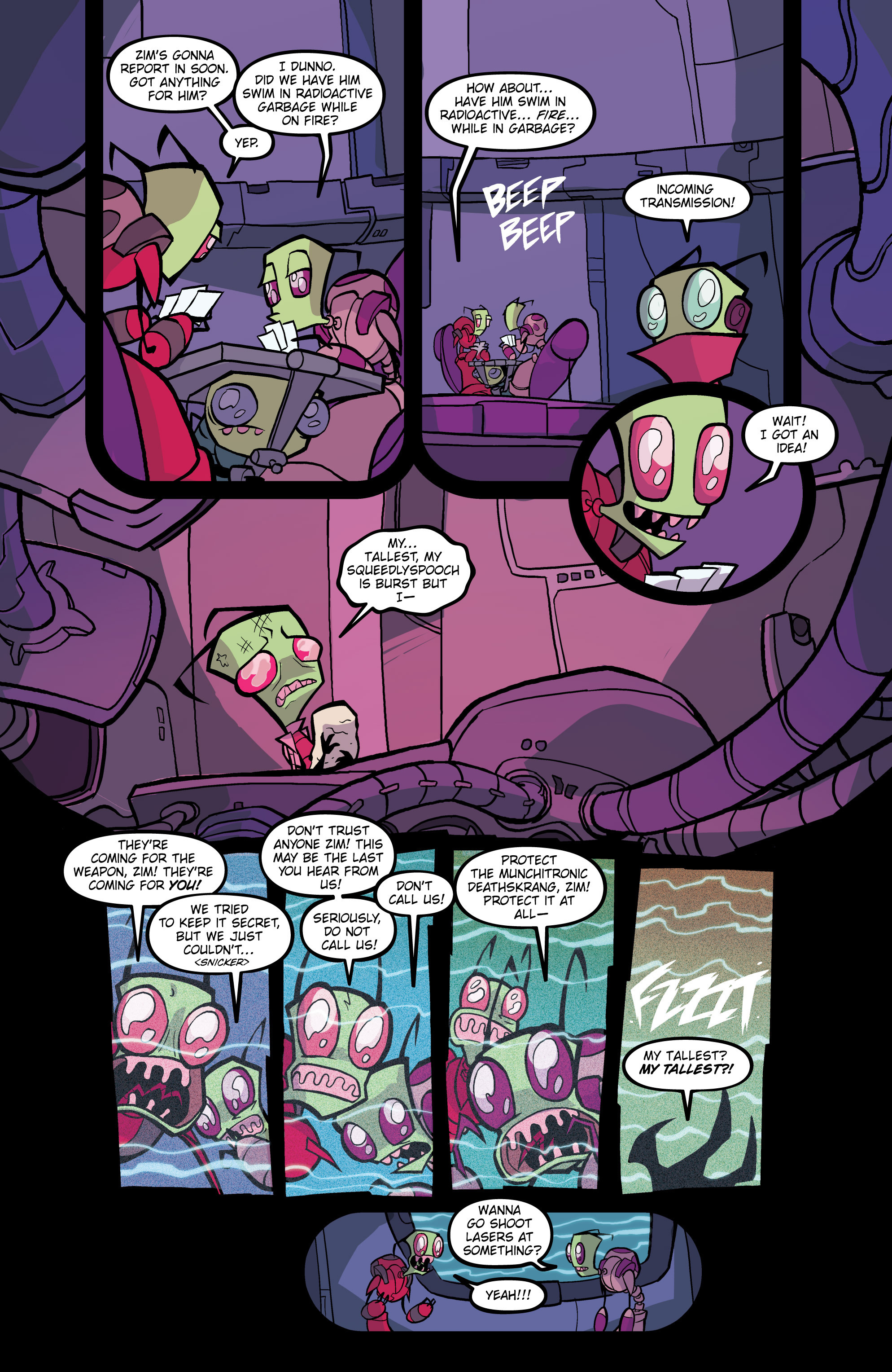 Read online Invader Zim comic -  Issue # _TPB 1 - 98