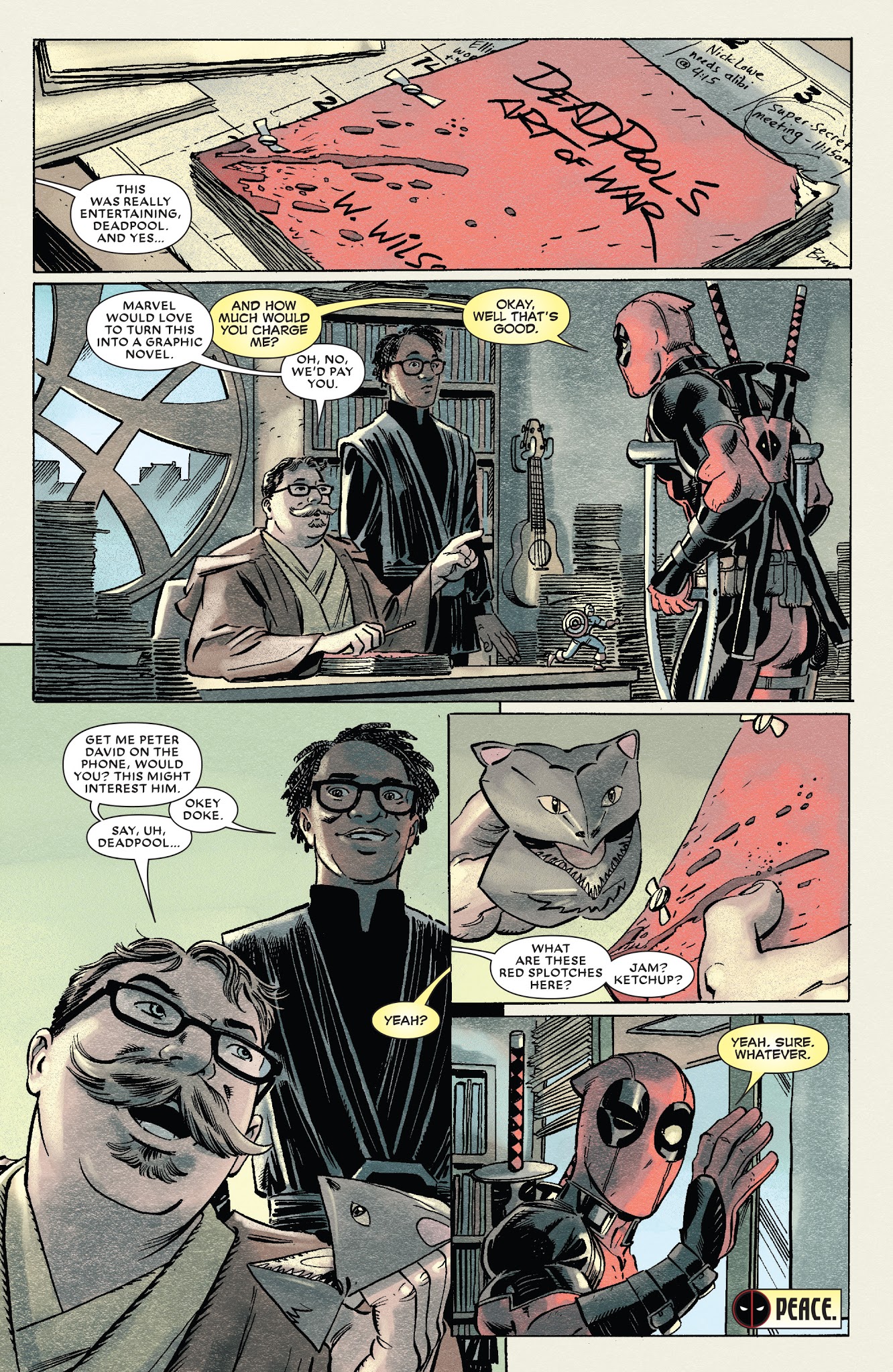 Read online Deadpool's Art of War comic -  Issue #4 - 19