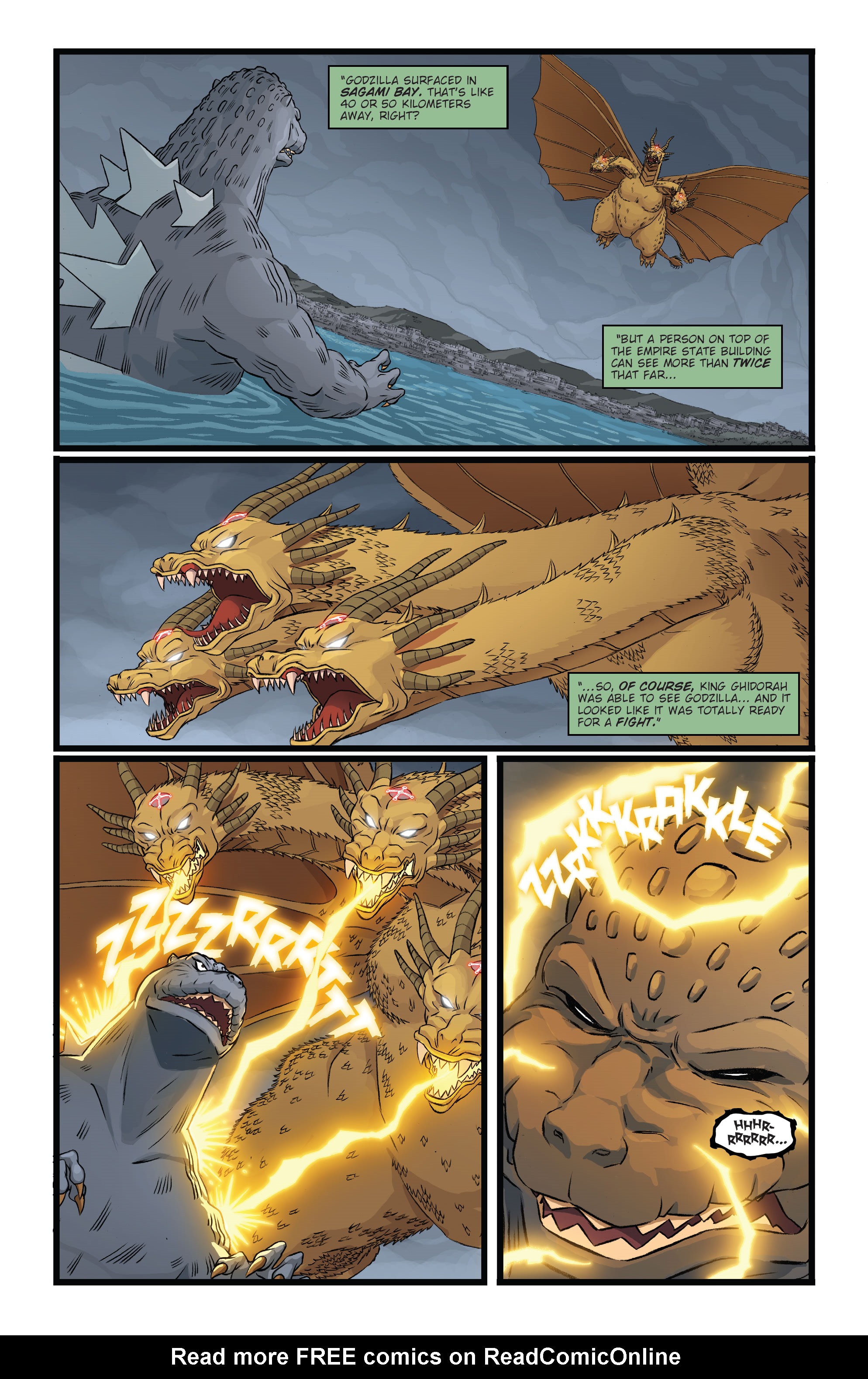 Read online Godzilla: Monsters & Protectors - All Hail the King! comic -  Issue #3 - 14