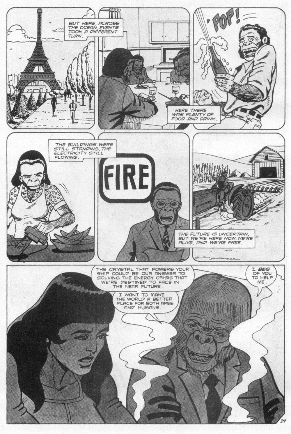 Read online Ape City comic -  Issue #3 - 16