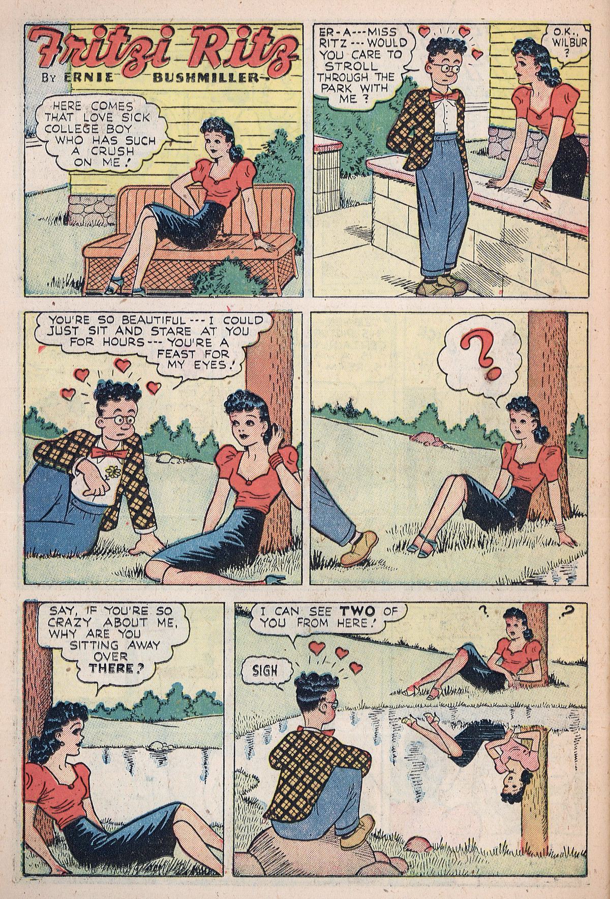 Read online Fritzi Ritz (1953) comic -  Issue #5 - 26