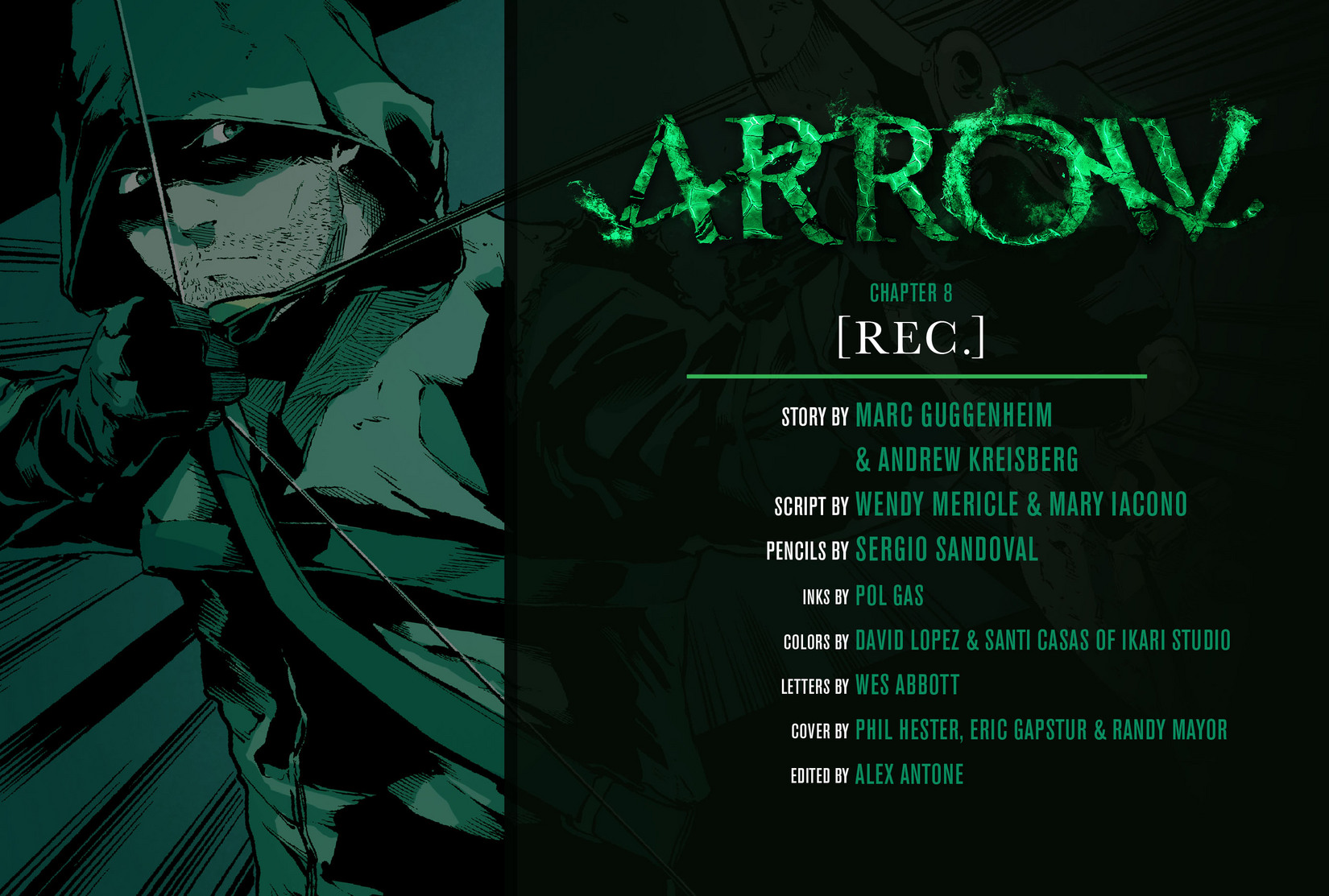 Read online Arrow [II] comic -  Issue #8 - 2