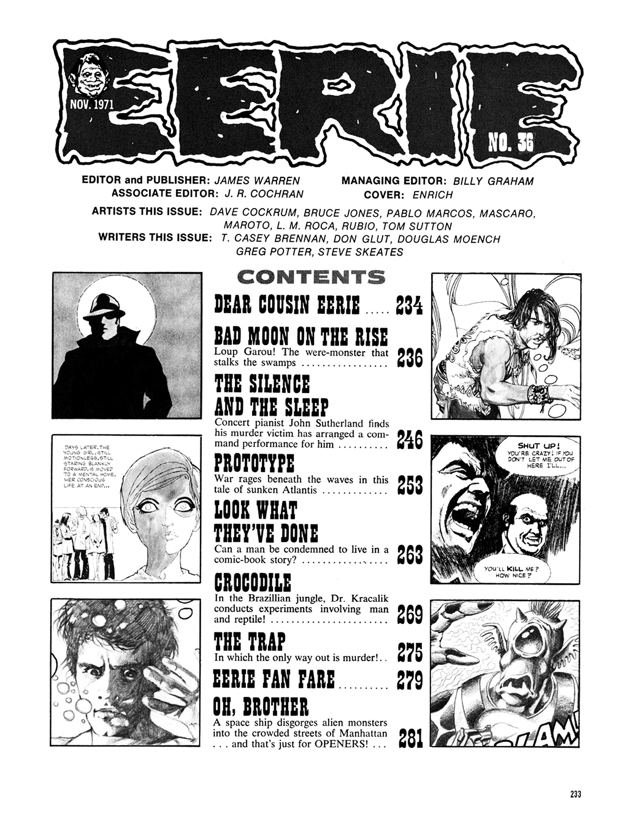 Read online Eerie Archives comic -  Issue # TPB 7 - 234