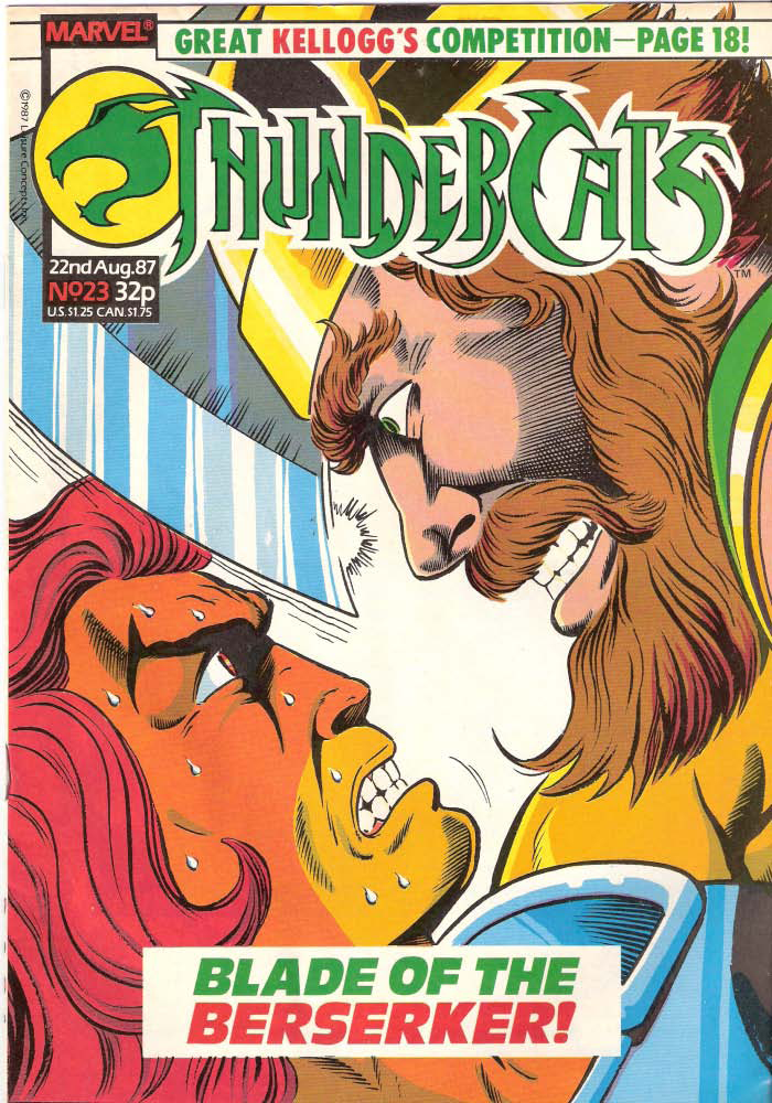 Read online ThunderCats (1987) comic -  Issue #23 - 1