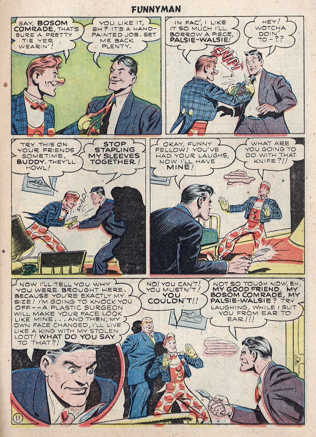 Read online Funnyman comic -  Issue #5 - 13