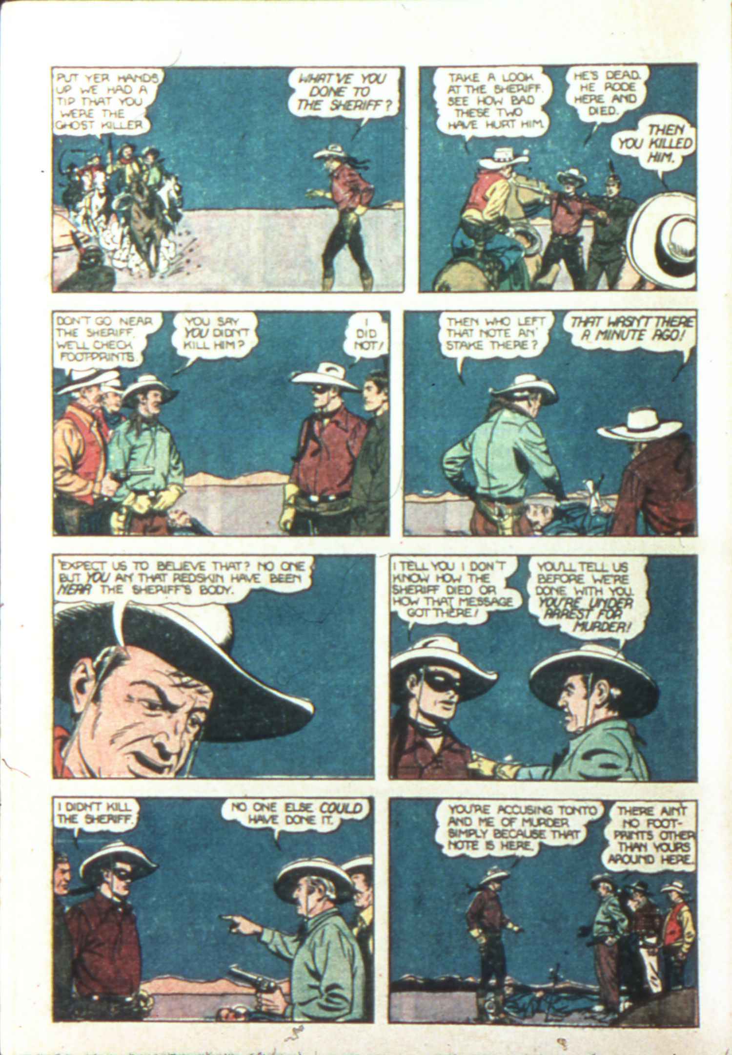Read online The Lone Ranger (1948) comic -  Issue #1 - 5