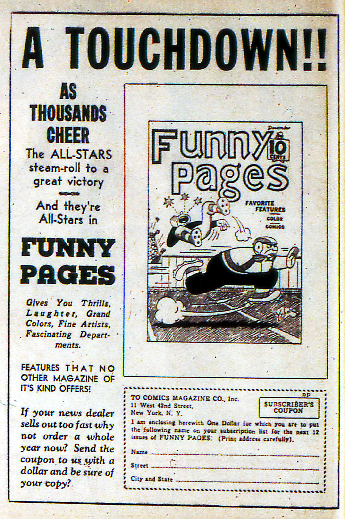 Read online Funny Pages comic -  Issue #7 - 20