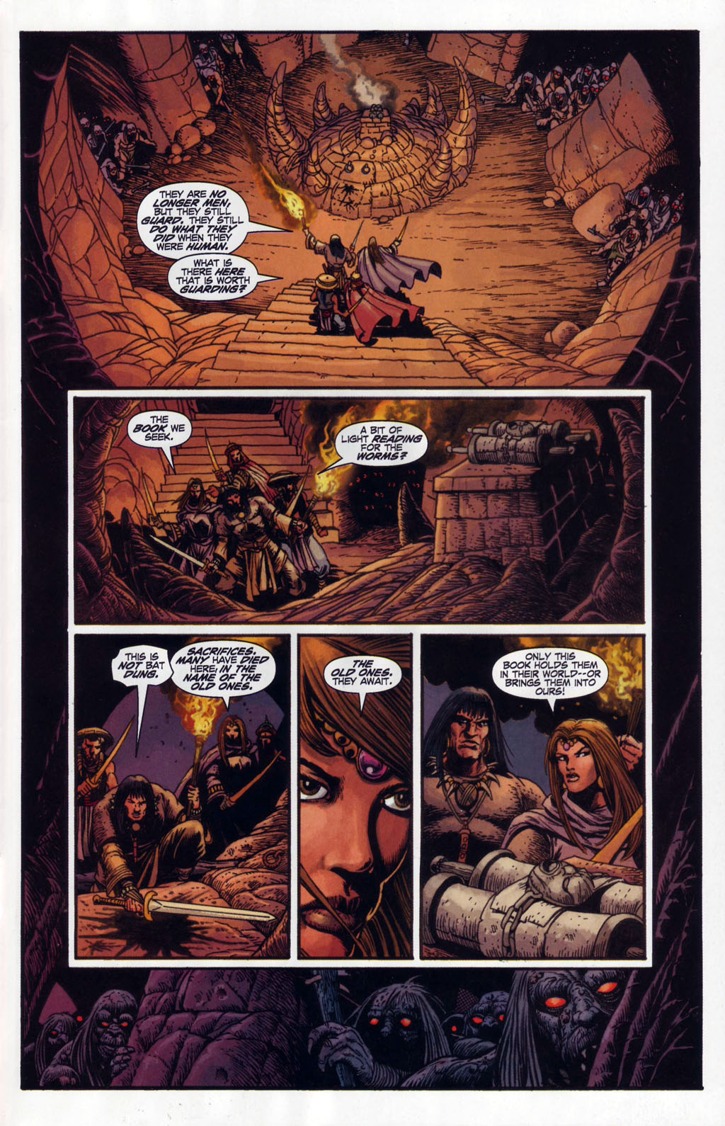 Read online Conan and the Songs of the Dead comic -  Issue #4 - 21