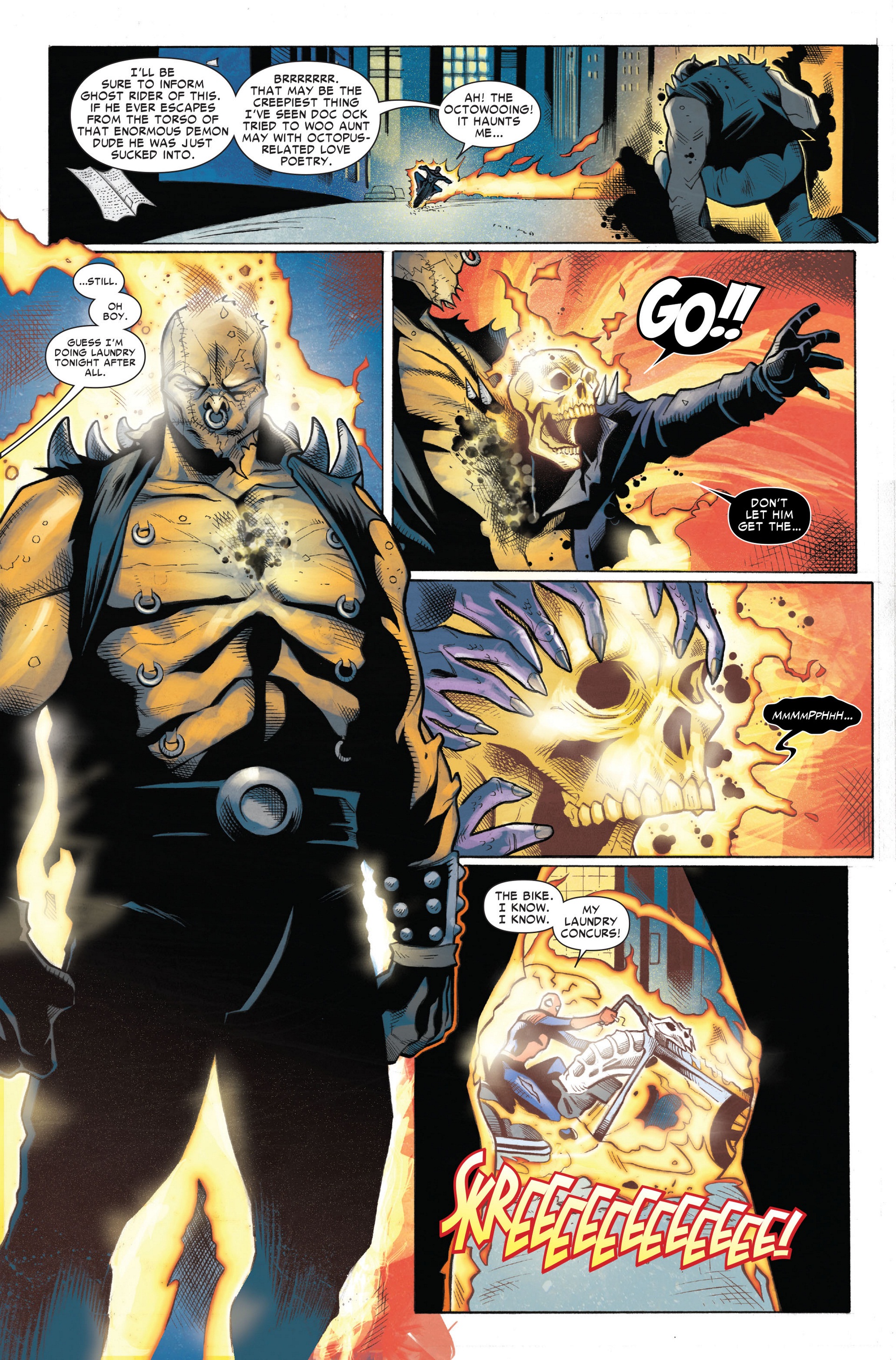 Read online Amazing Spider-Man/Ghost Rider: Motorstorm comic -  Issue # Full - 13