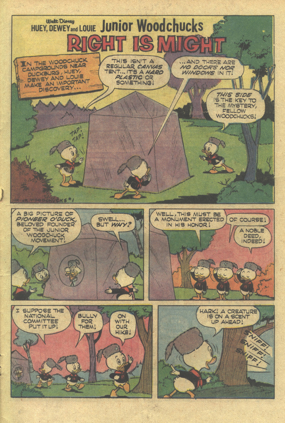 Read online Huey, Dewey, and Louie Junior Woodchucks comic -  Issue #18 - 21