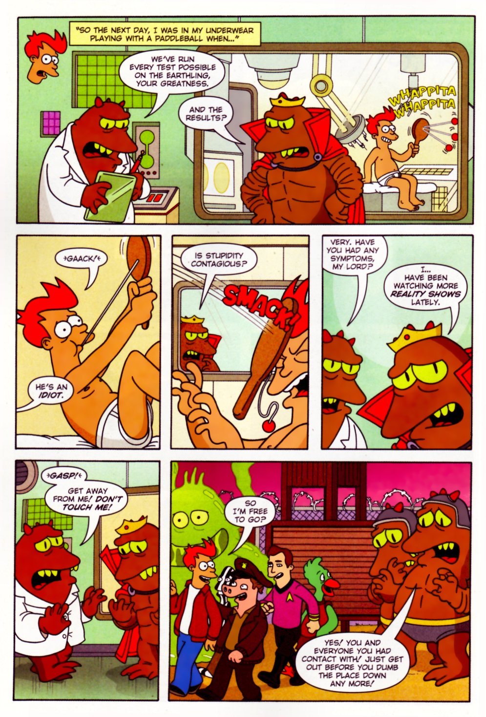 Read online Futurama Comics comic -  Issue #19a - 9