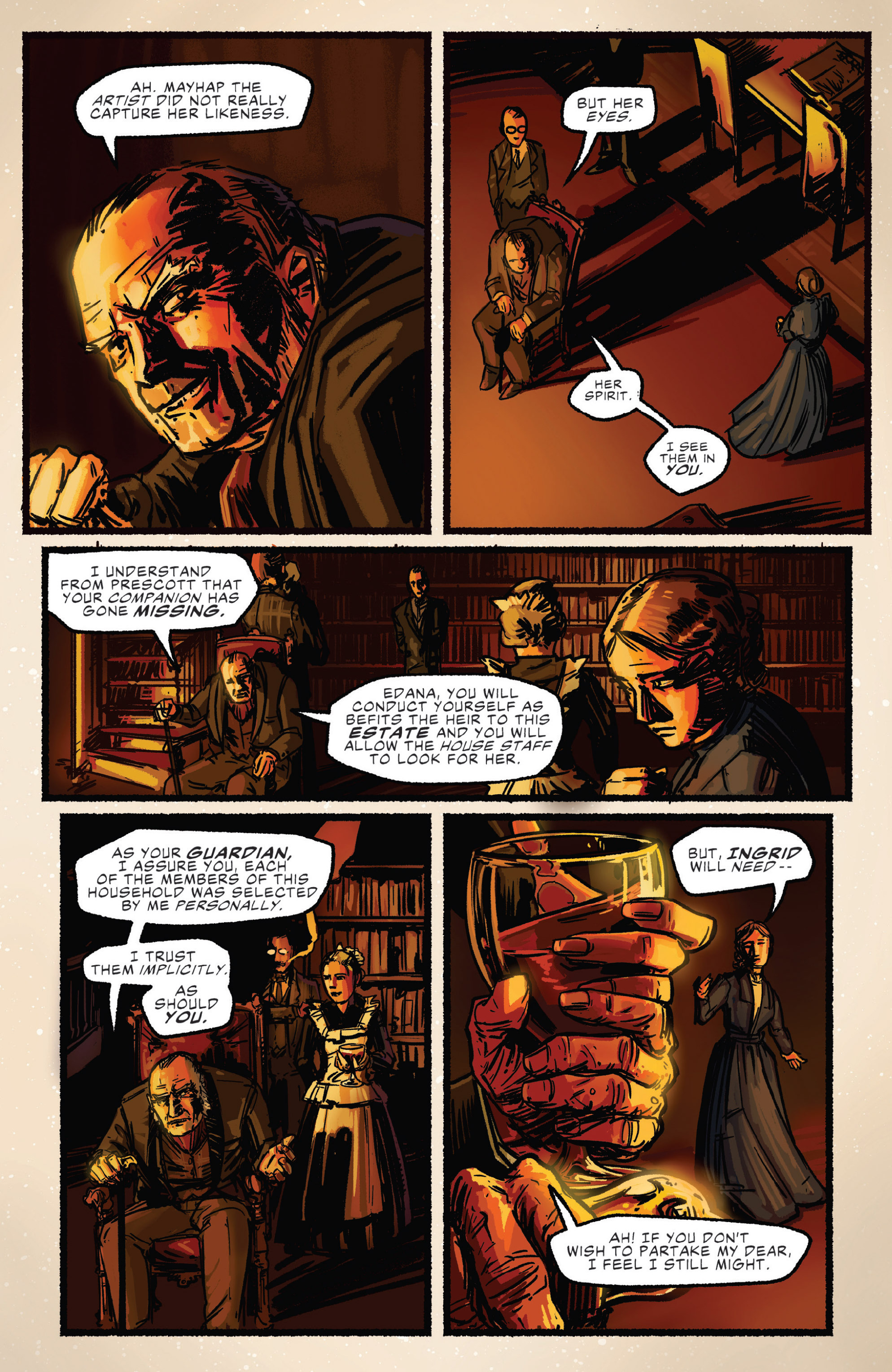 Read online The House of Montresor comic -  Issue #3 - 15