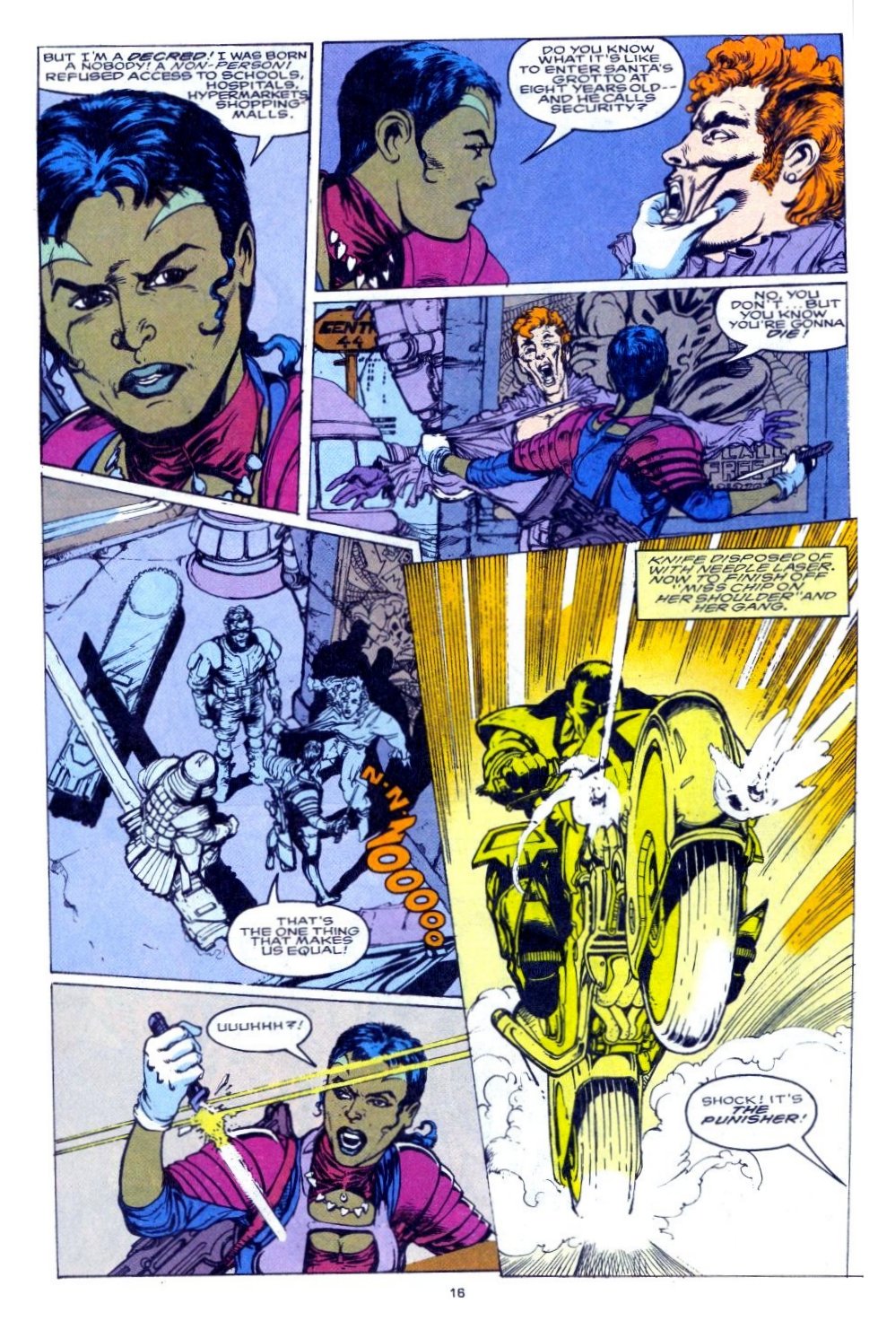 Read online Punisher 2099 comic -  Issue #14 - 14