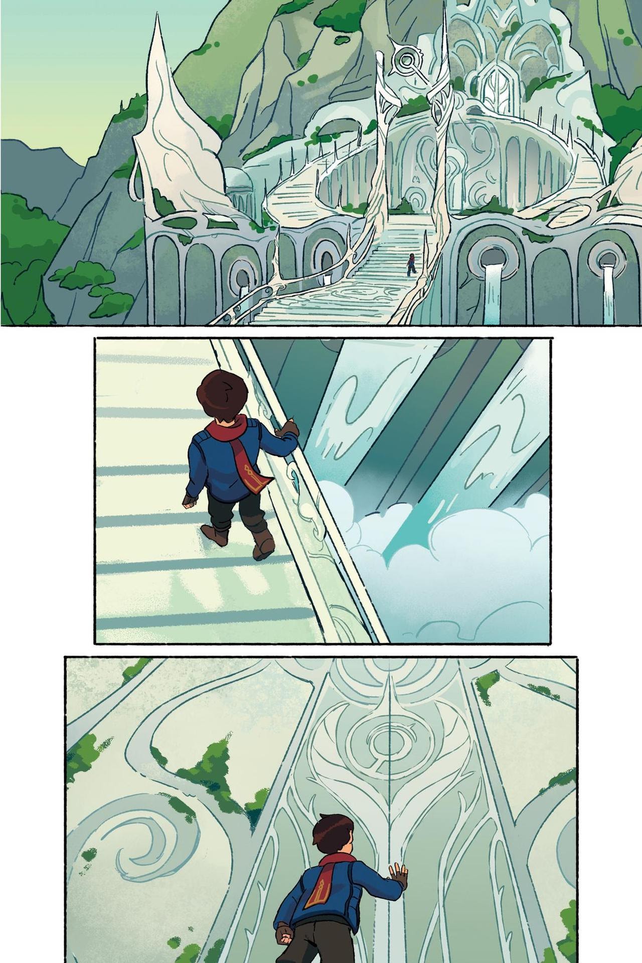 Read online Through the Moon: The Dragon Prince Graphic Novel comic -  Issue # TPB - 47