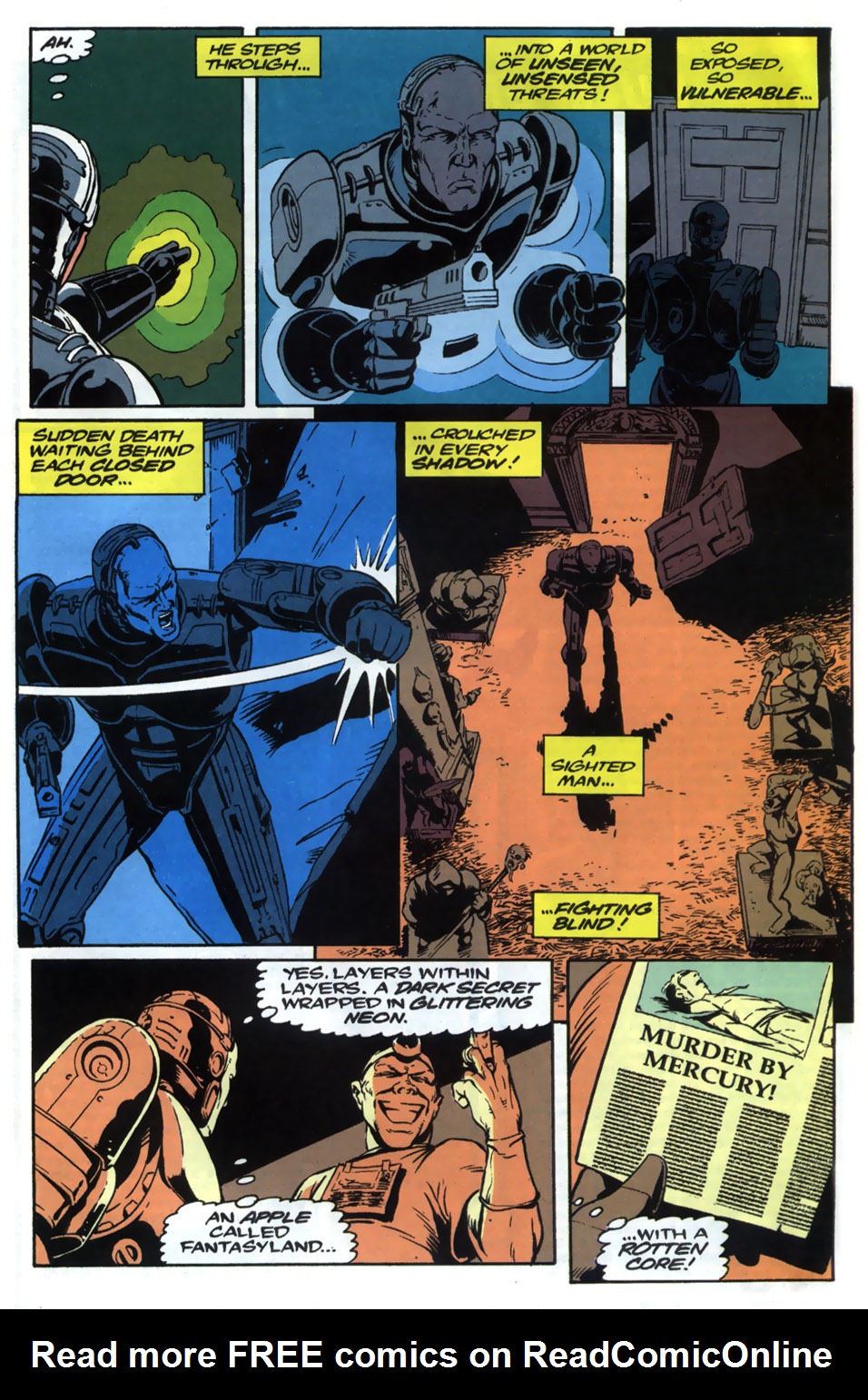 Read online Robocop (1990) comic -  Issue #20 - 20