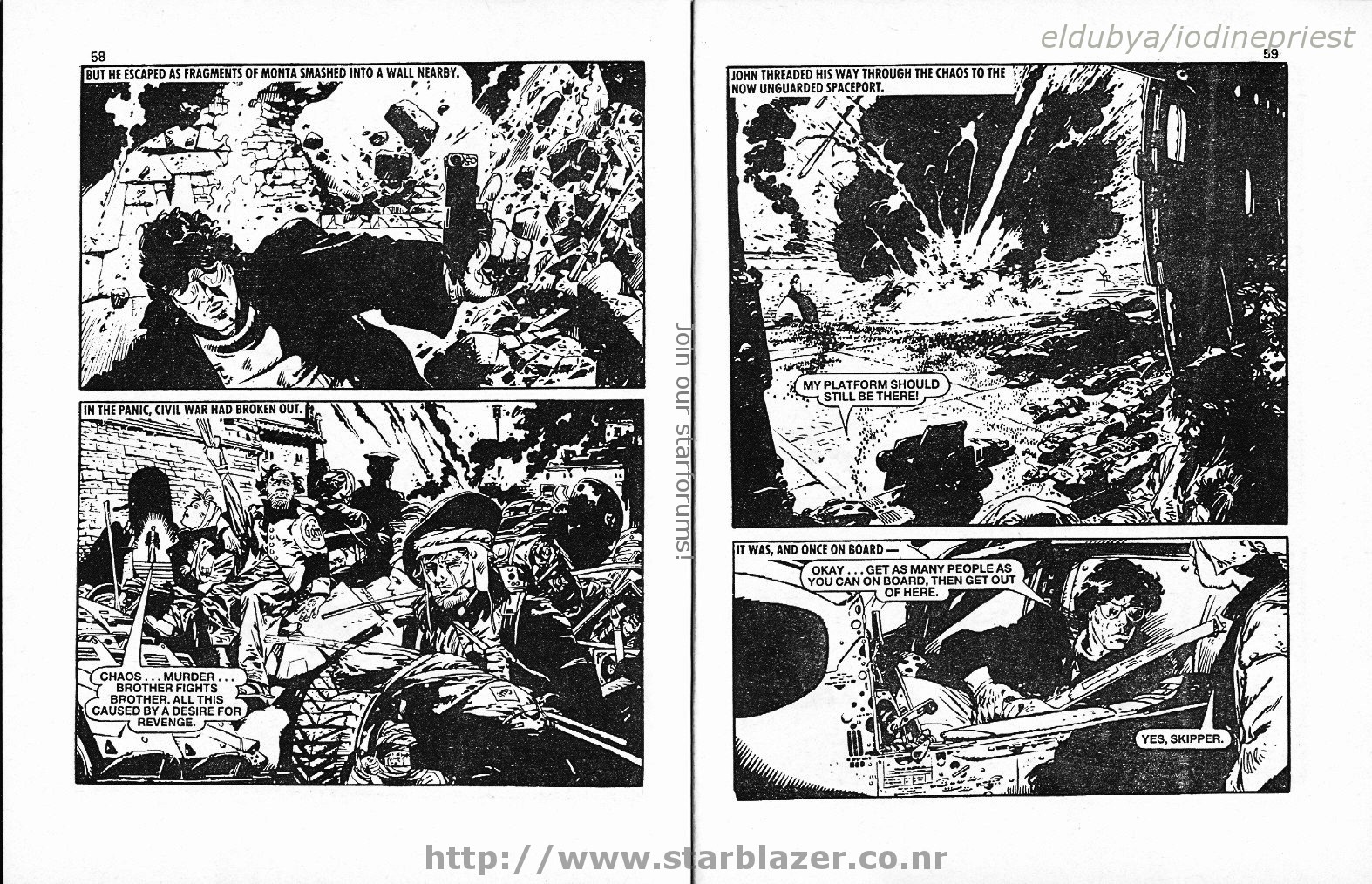 Read online Starblazer comic -  Issue #188 - 31