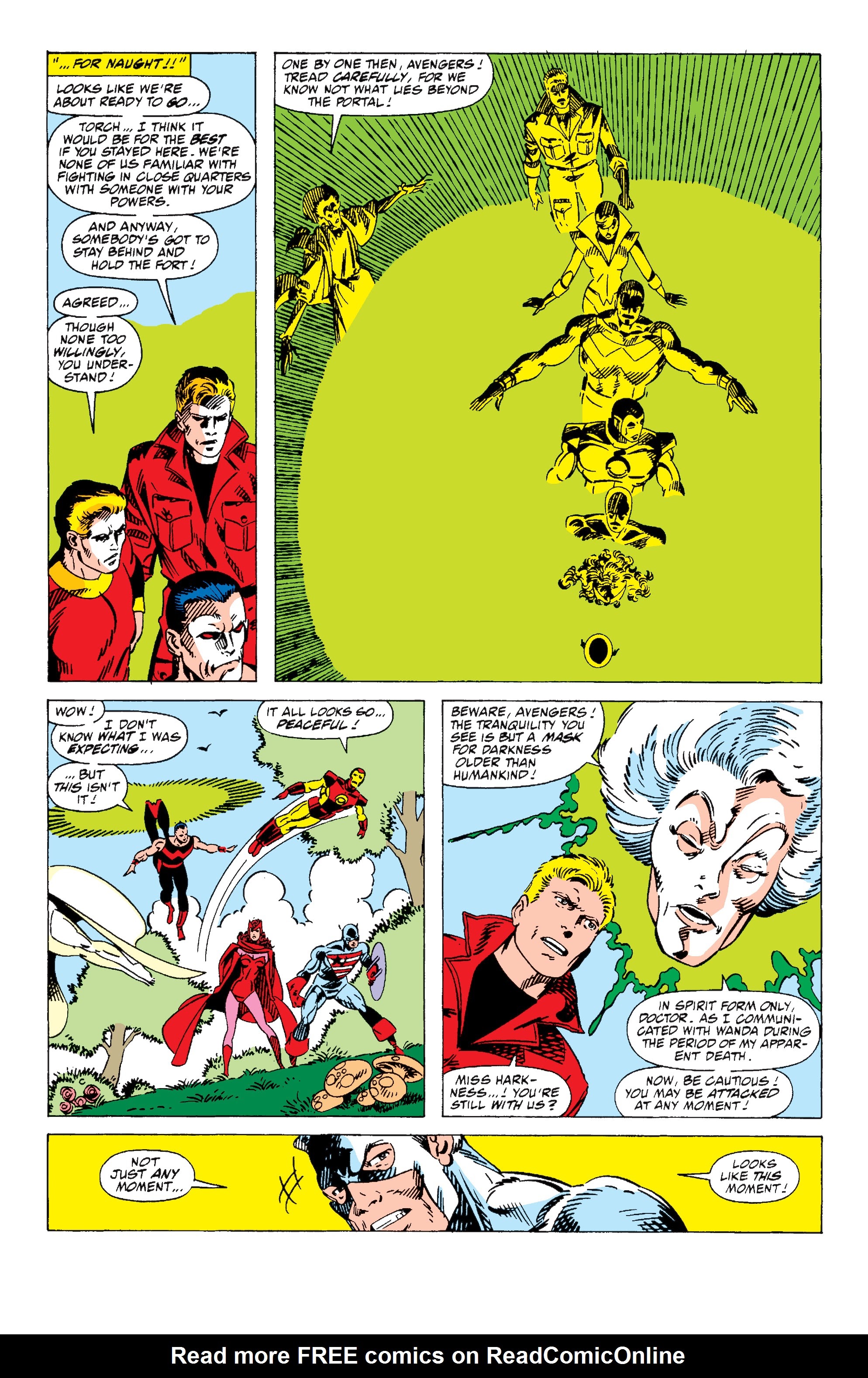 Read online Avengers West Coast Epic Collection: How The West Was Won comic -  Issue #Avengers West Coast Epic Collection Vision Quest (Part 4) - 91