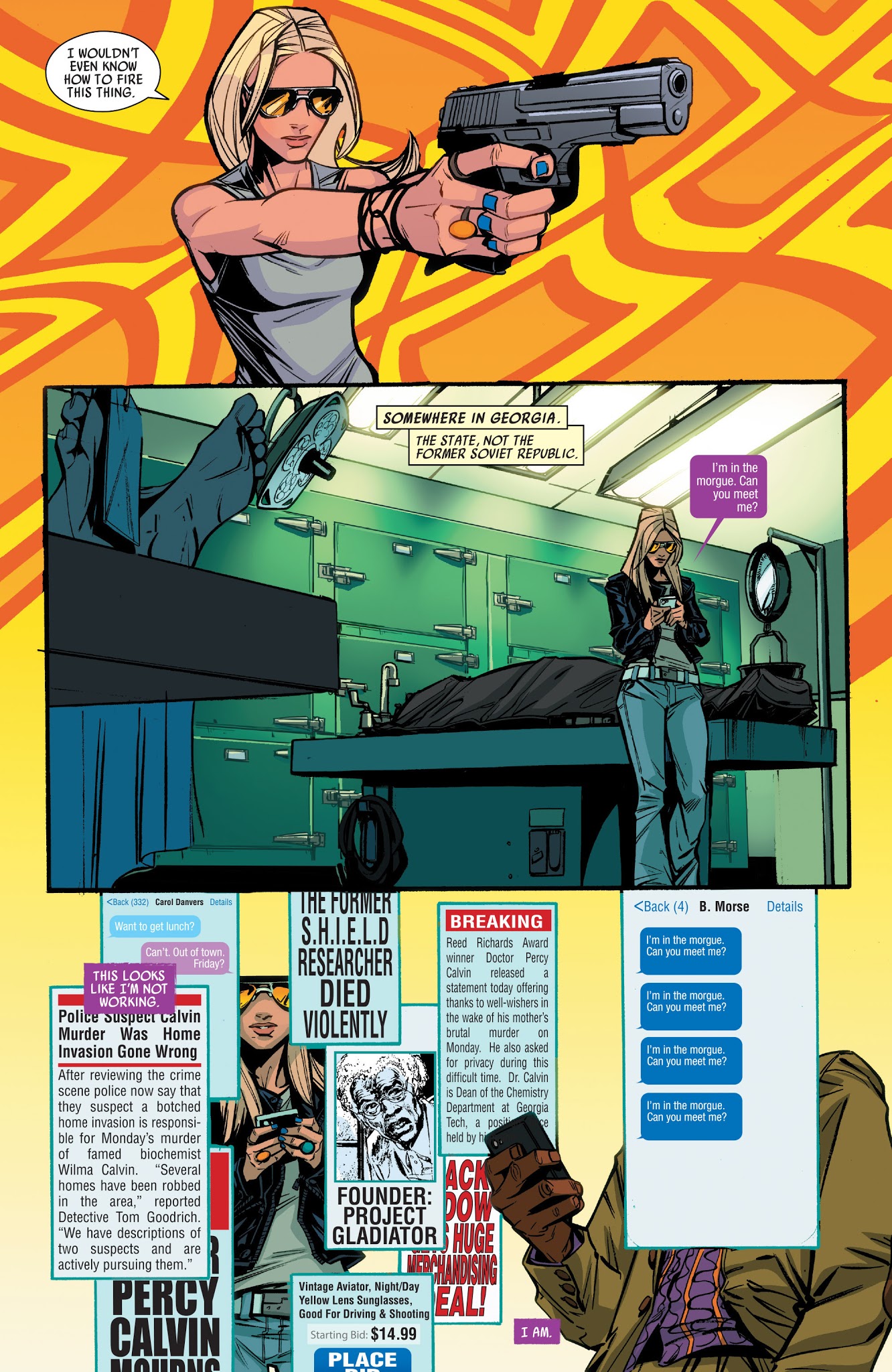 Read online Mockingbird: S.H.I.E.L.D. 50th Anniversary comic -  Issue #1 - 6