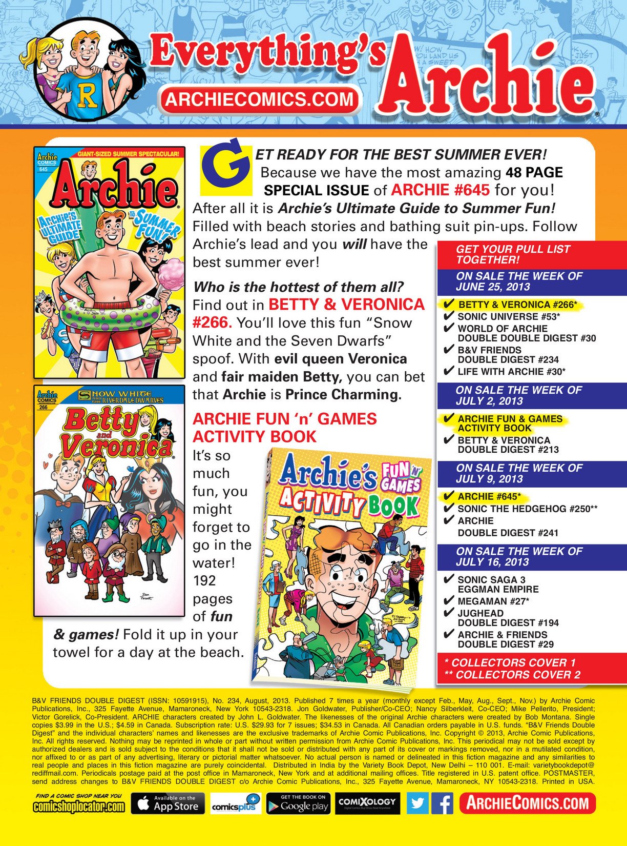 Read online Betty & Veronica Friends Double Digest comic -  Issue #234 - 155
