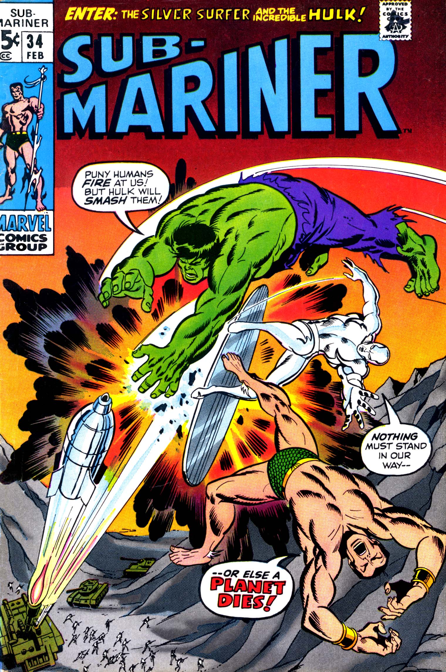 Read online The Sub-Mariner comic -  Issue #34 - 1