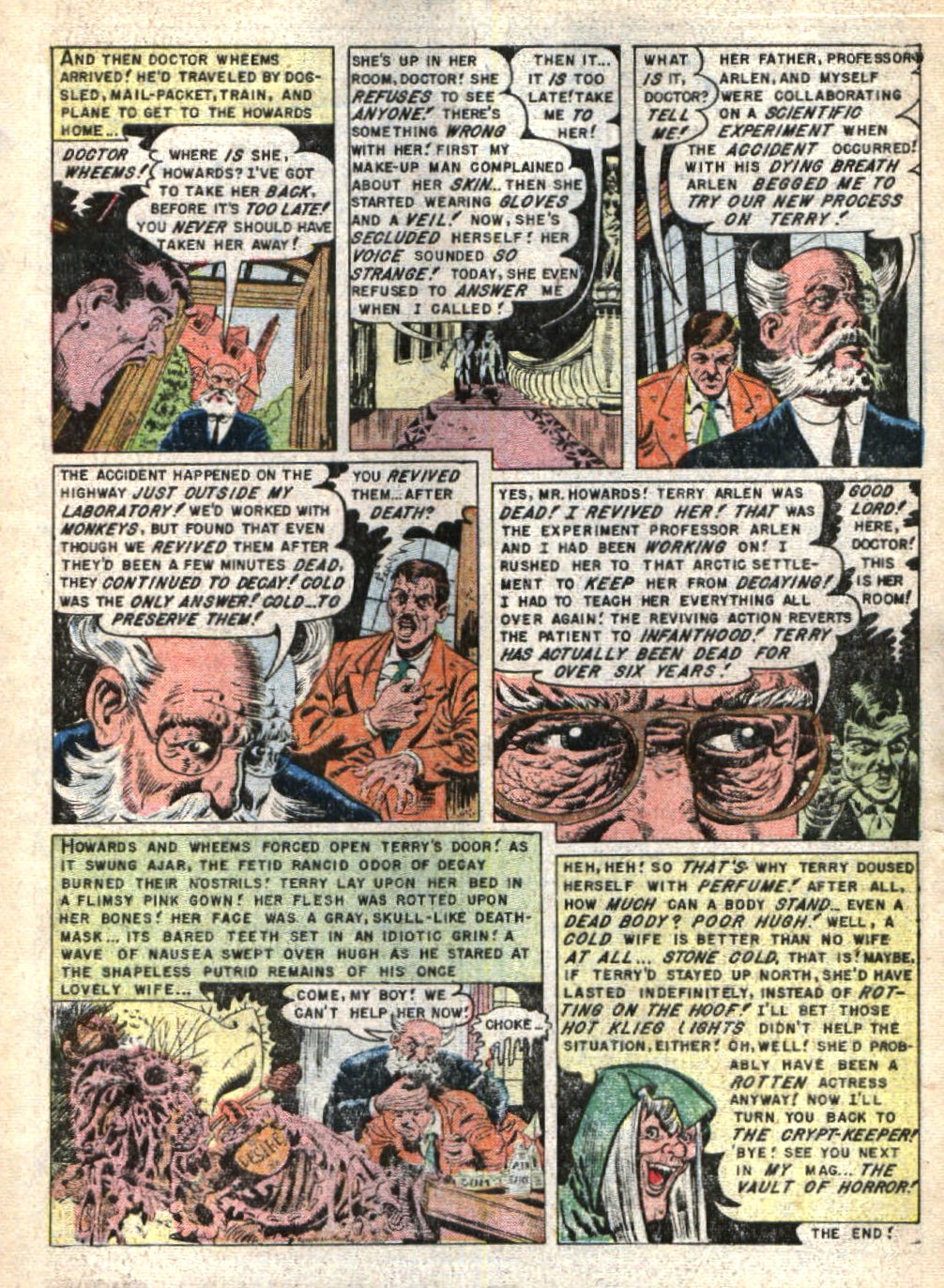 Read online Tales From The Crypt (1950) comic -  Issue #30 - 16