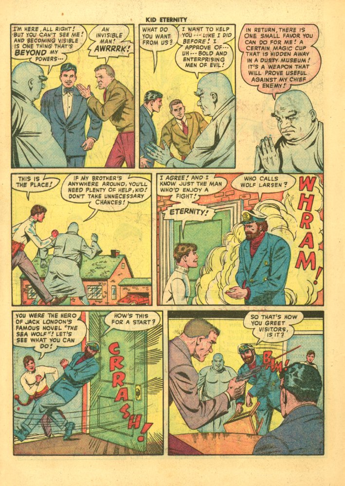 Read online Kid Eternity (1946) comic -  Issue #11 - 42