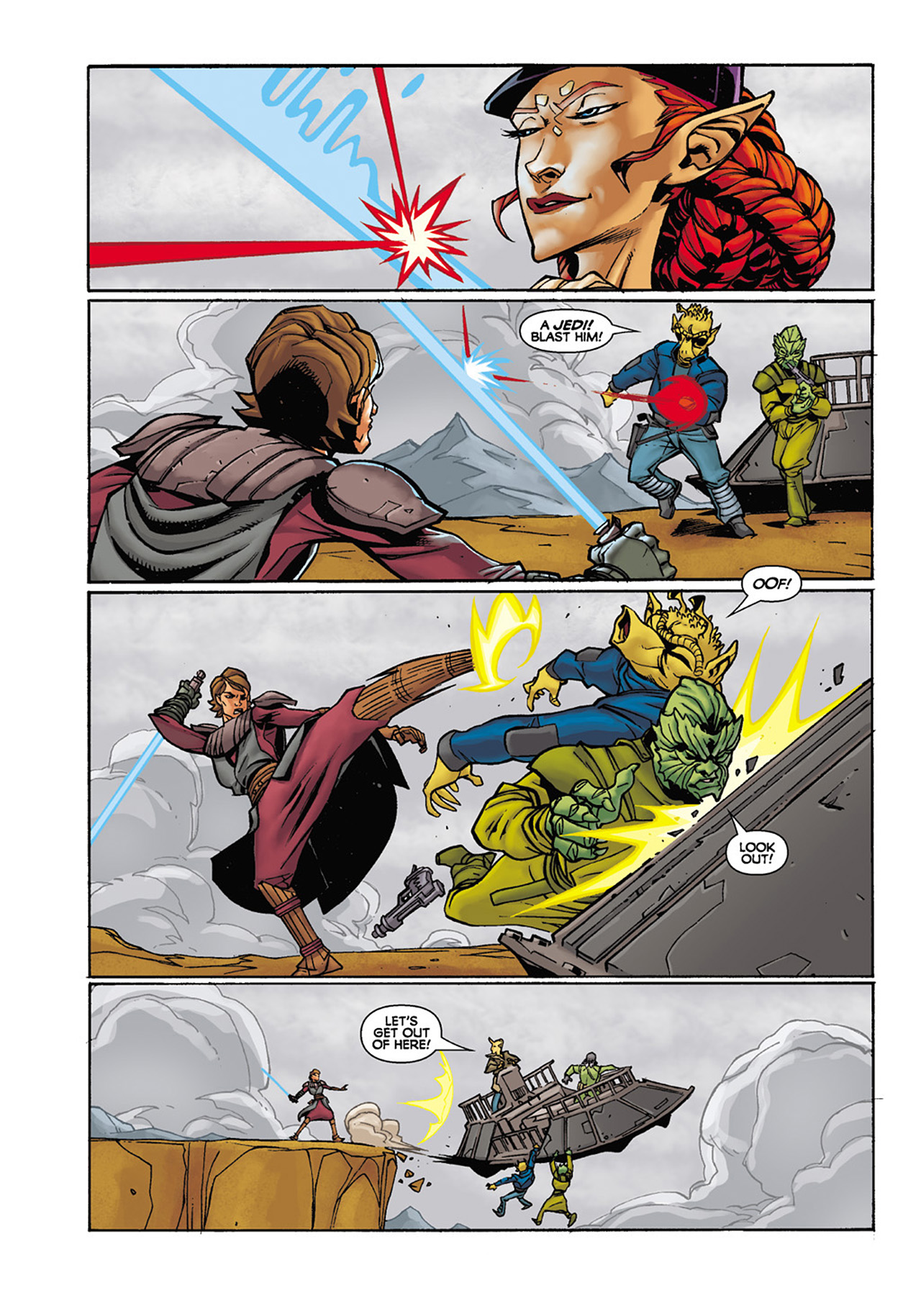 Read online Star Wars: The Clone Wars comic -  Issue #5 - 7